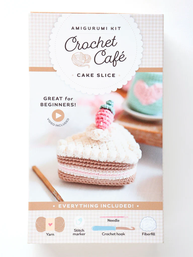 Schiffer - Crochet Cafe Amigurumi Kit, Cake Slice - Image 6