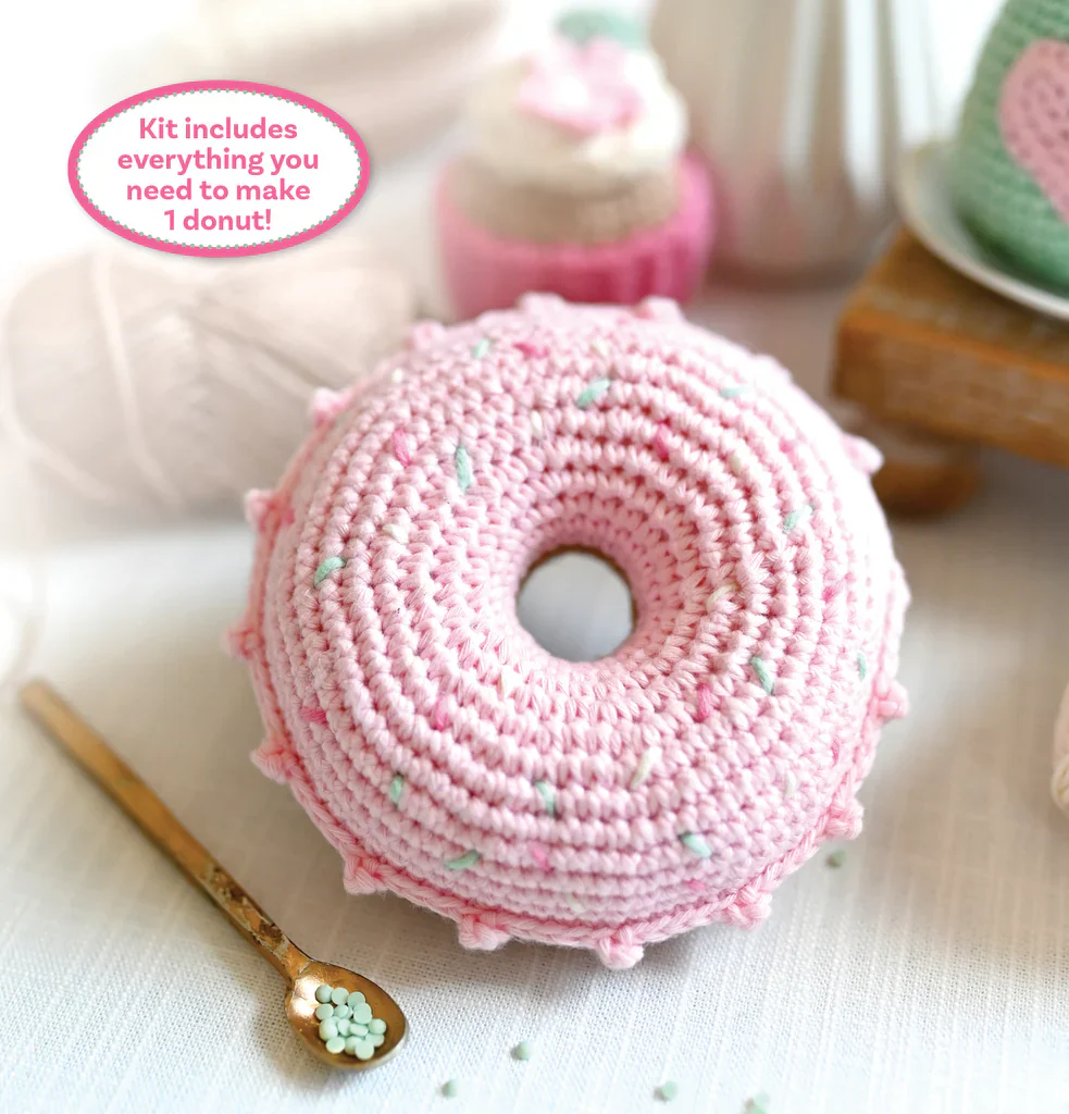 Schiffer - Crochet Cafe Amigurumi Kit, Donut - Image 3