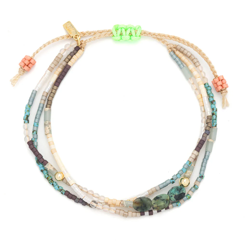 Scout - Mixed Media Bracelet, Echoes of Summer - Image 2
