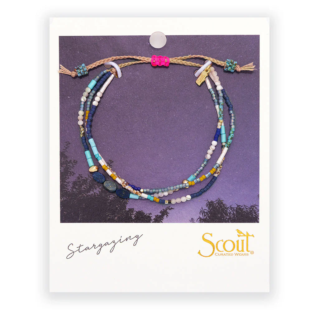 Scout - Mixed Media Bracelet, Stargazing