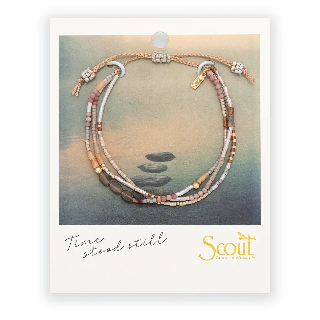 Scout - Mixed Media Bracelet, Time Stood Still