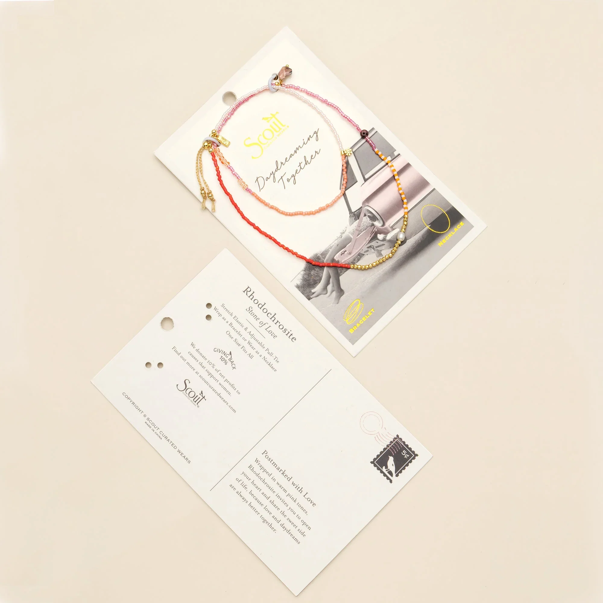 Scout - Mixed Media Wrap, Daydreaming Together - Image 5
