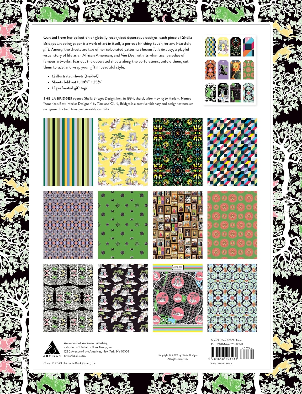 Sheila Bridges Wrapping Paper & Gift Tags - Image 2