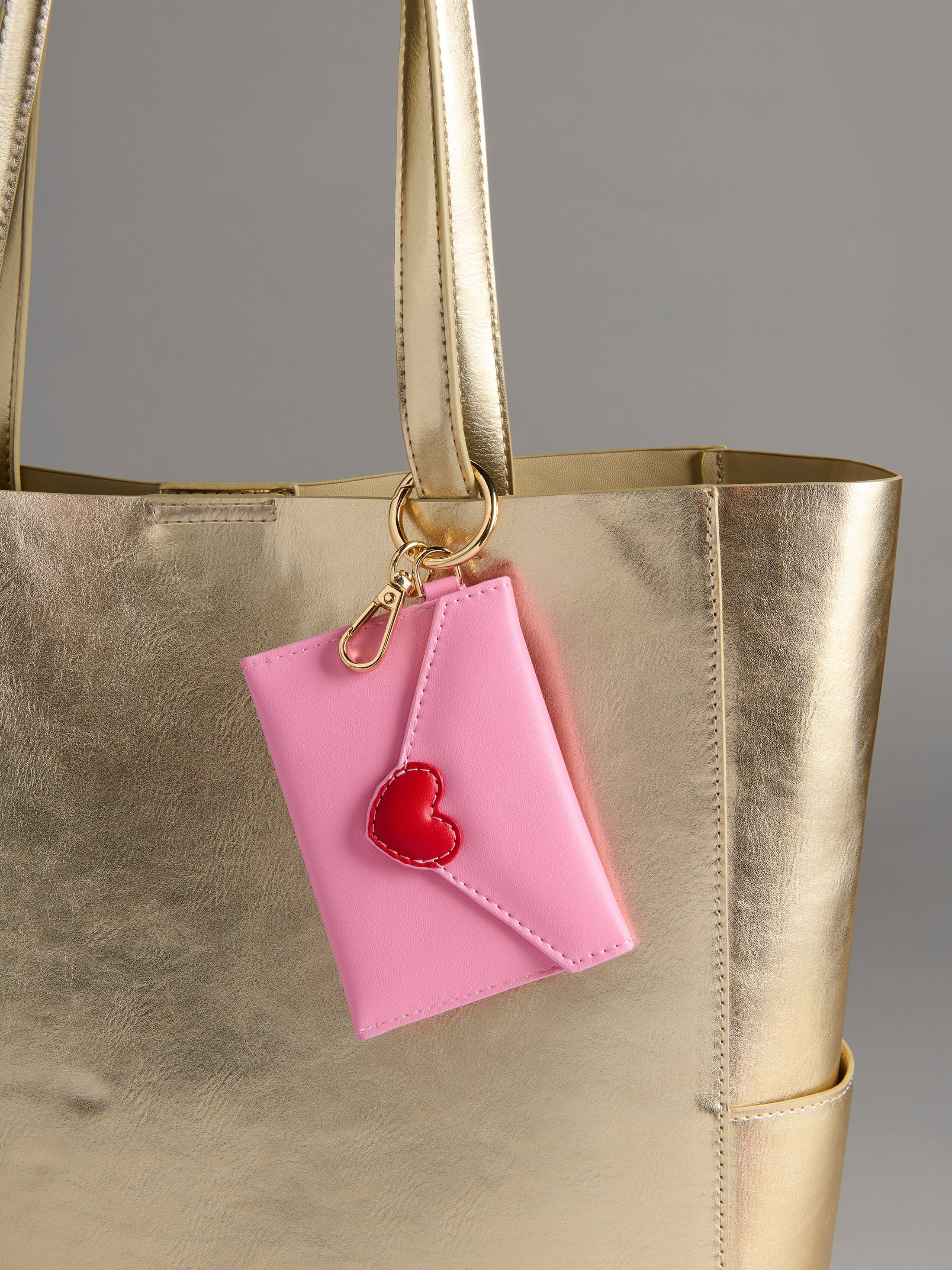Shiraleah - Love Letter Card Case, Pink