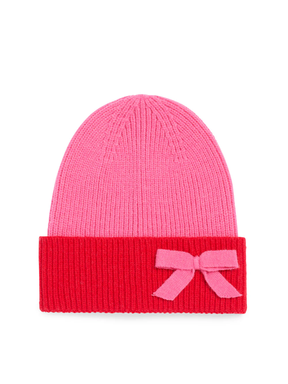 Shiraleah - Mia Beanie, Pink & Red