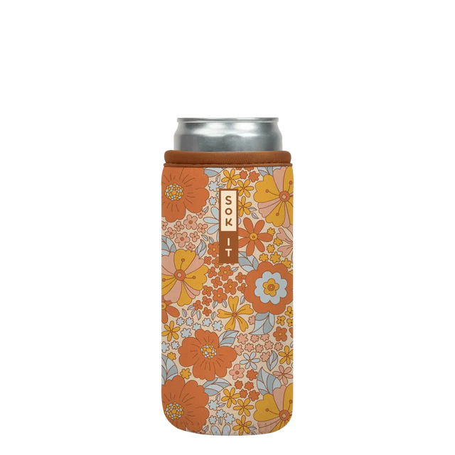 Sok-It - CanSok Slim, Flower Power