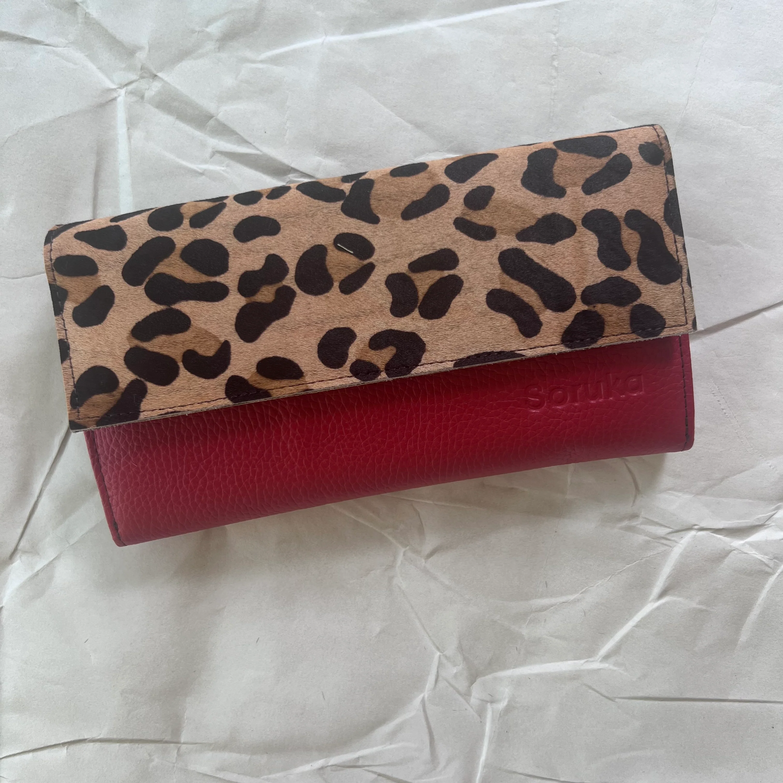 Soruka - Amelia Clutch Wallet, Crimson