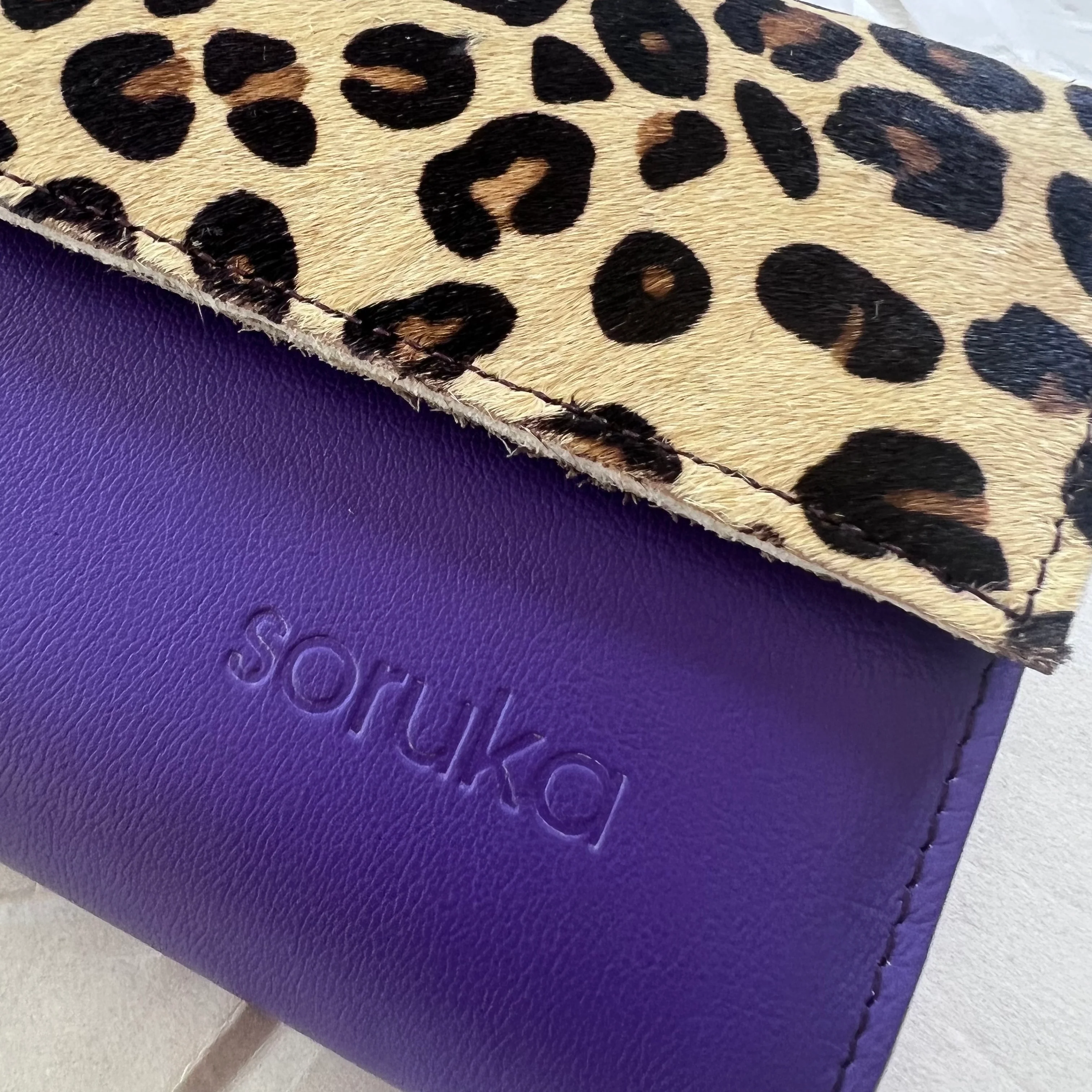 Soruka - Amelia Clutch Wallet, Eggplant - Image 2