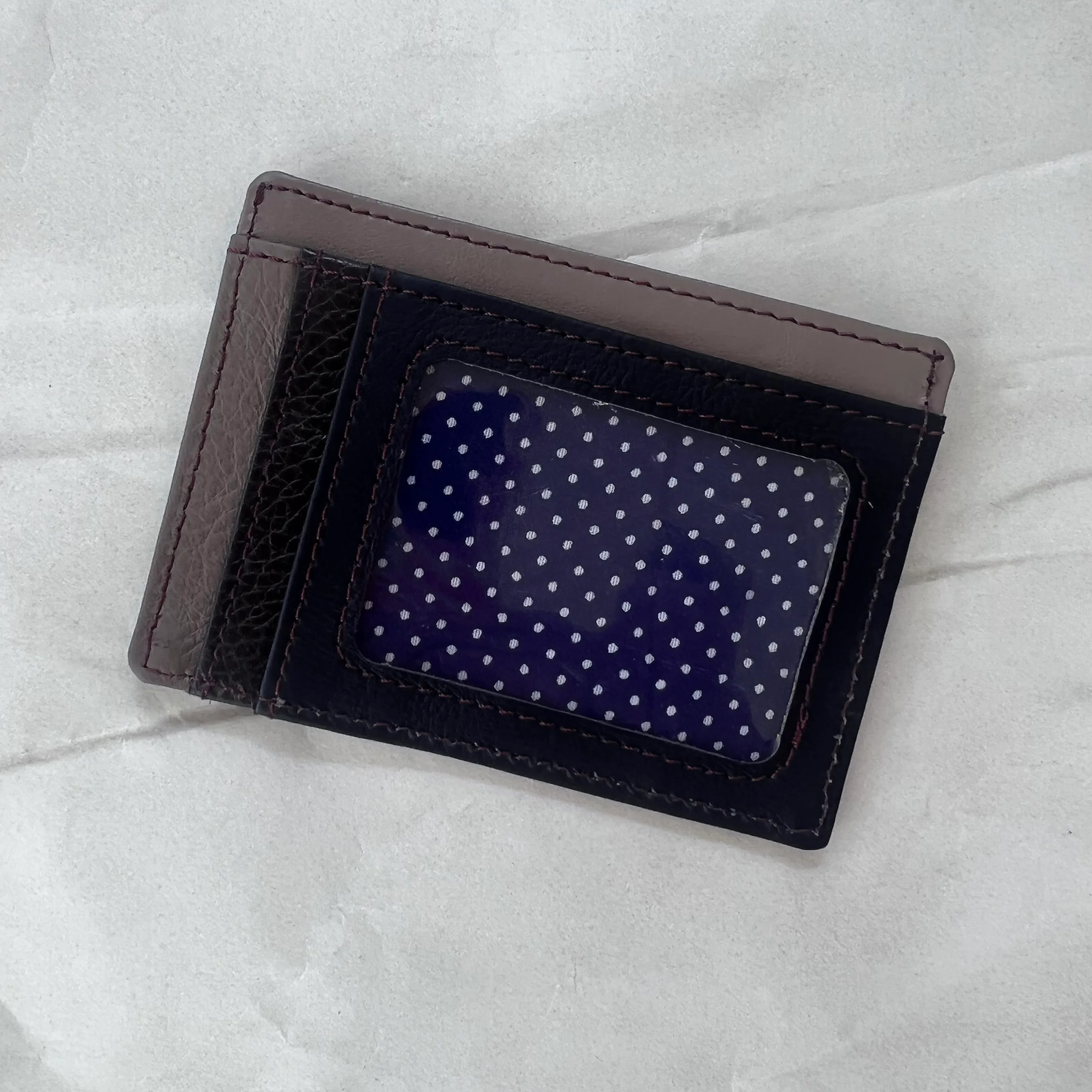Soruka - Axel Card Slot Wallet, Taupe - Image 2