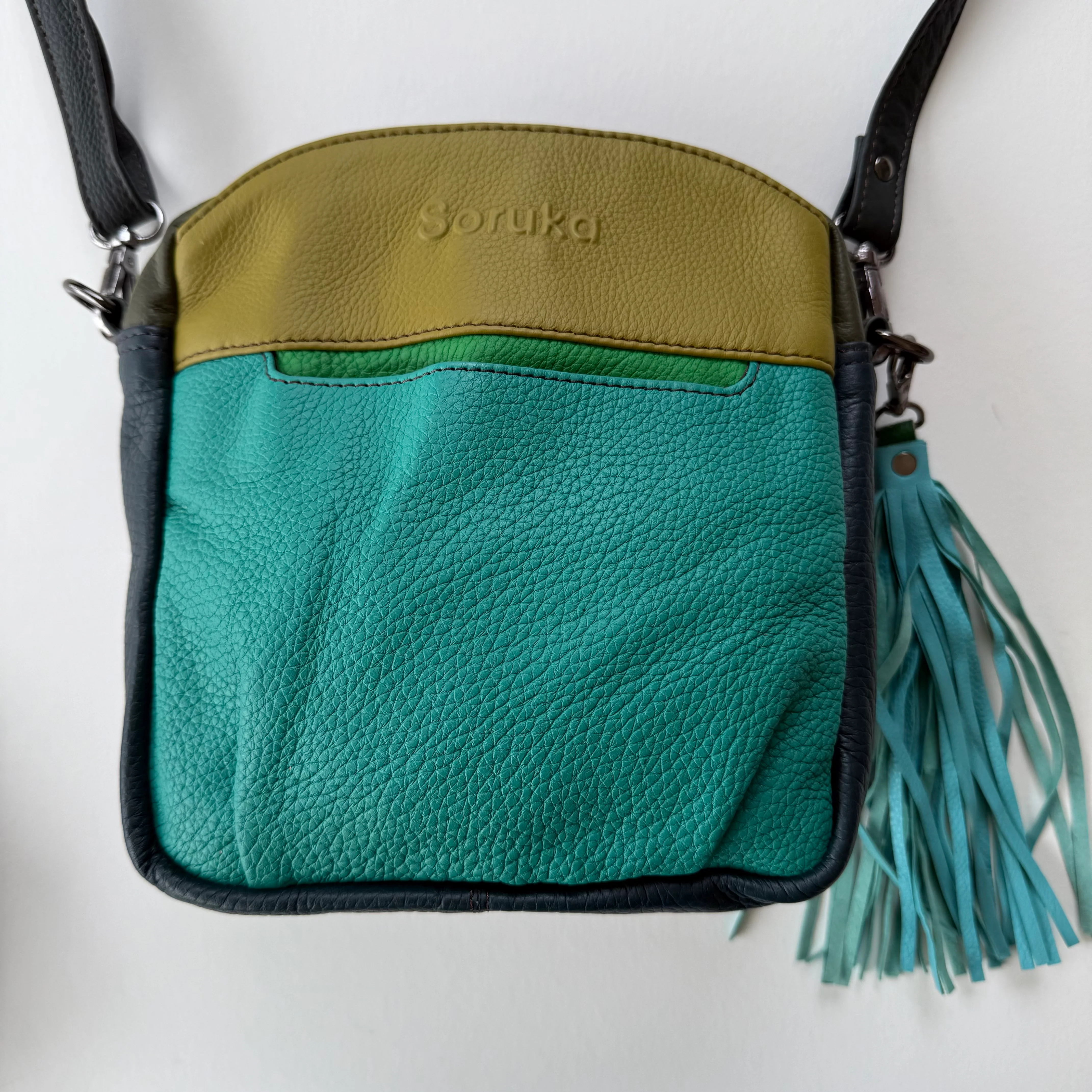 Soruka - Bridget Medium Crossbody, Turquoise