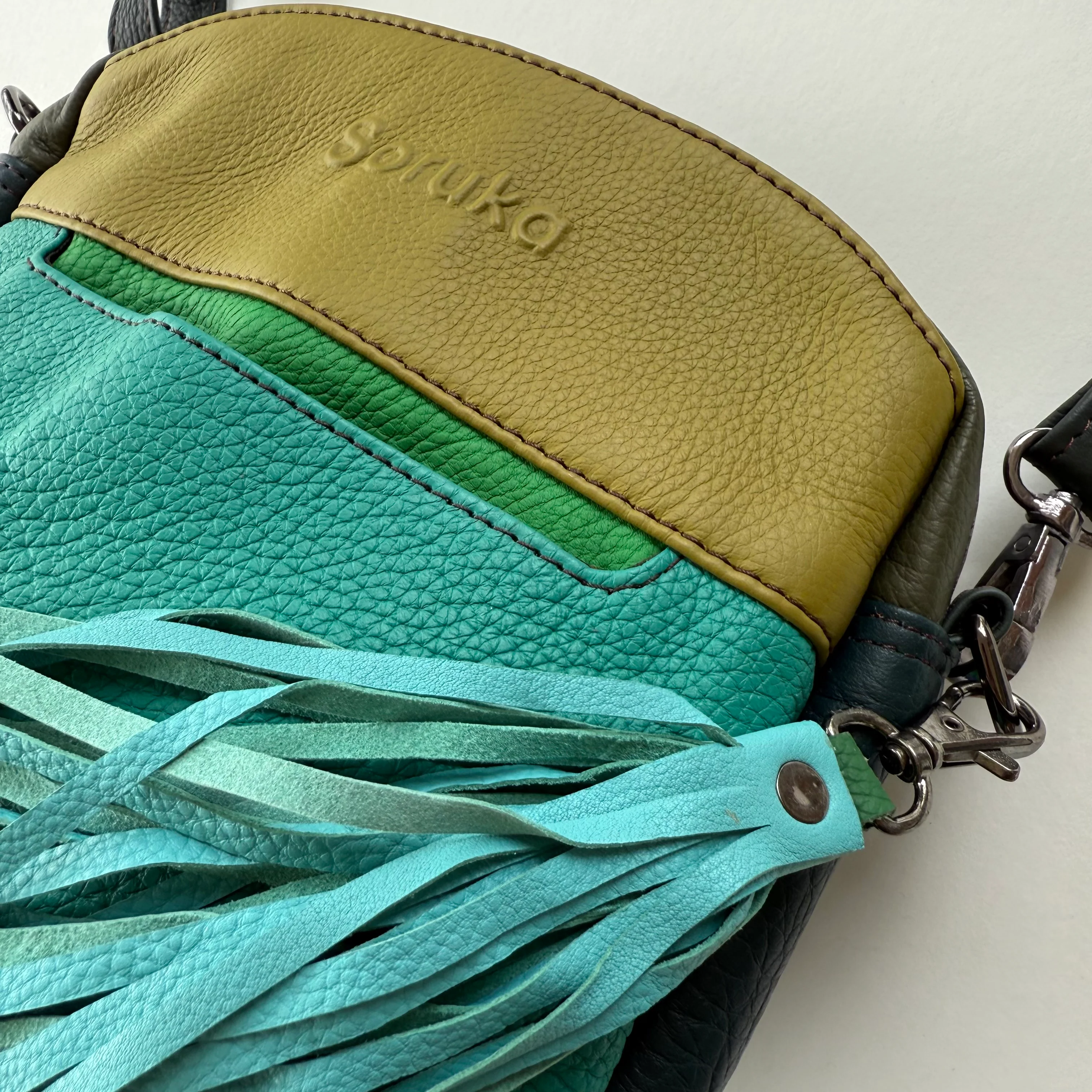 Soruka - Bridget Medium Crossbody, Turquoise - Image 2