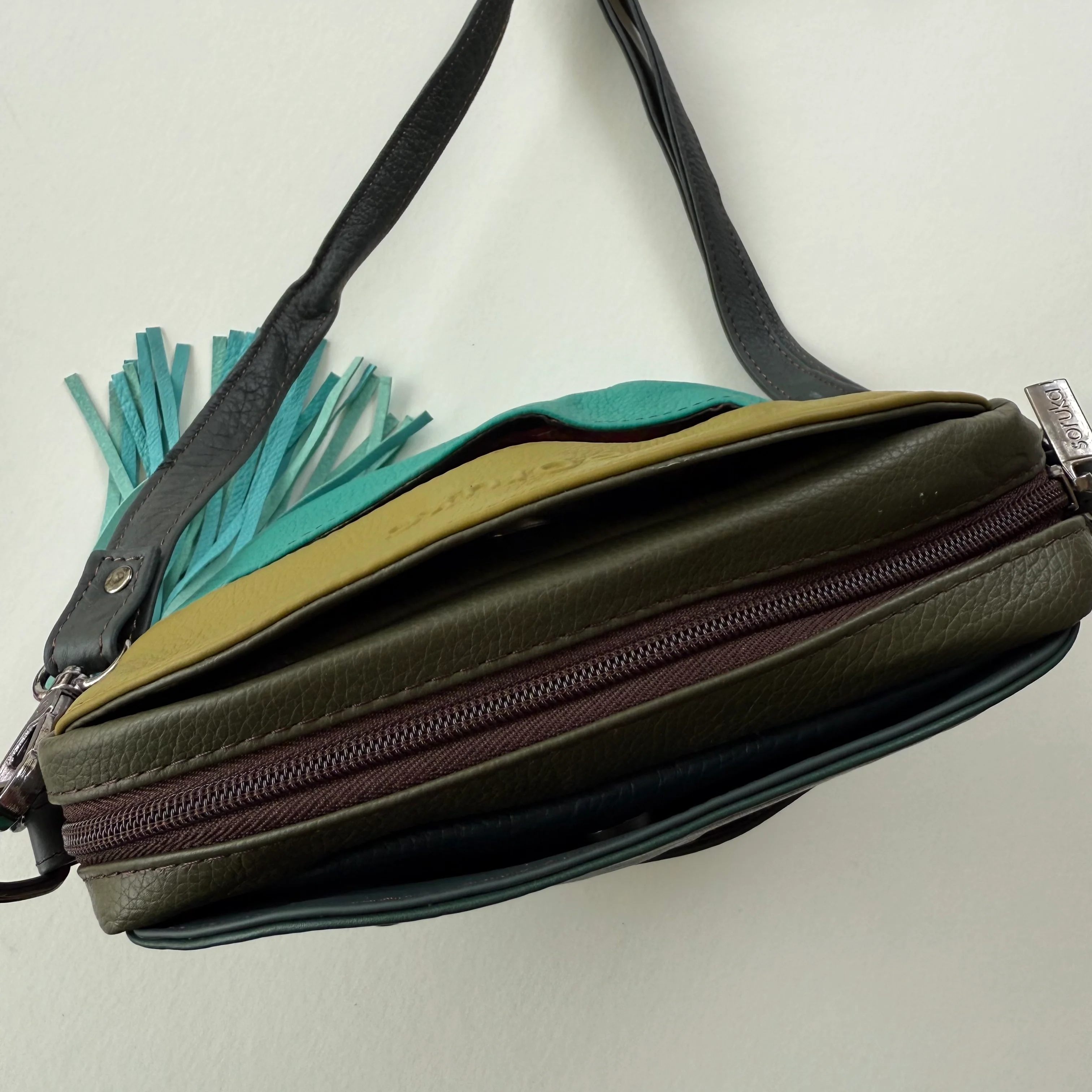 Soruka - Bridget Medium Crossbody, Turquoise - Image 5