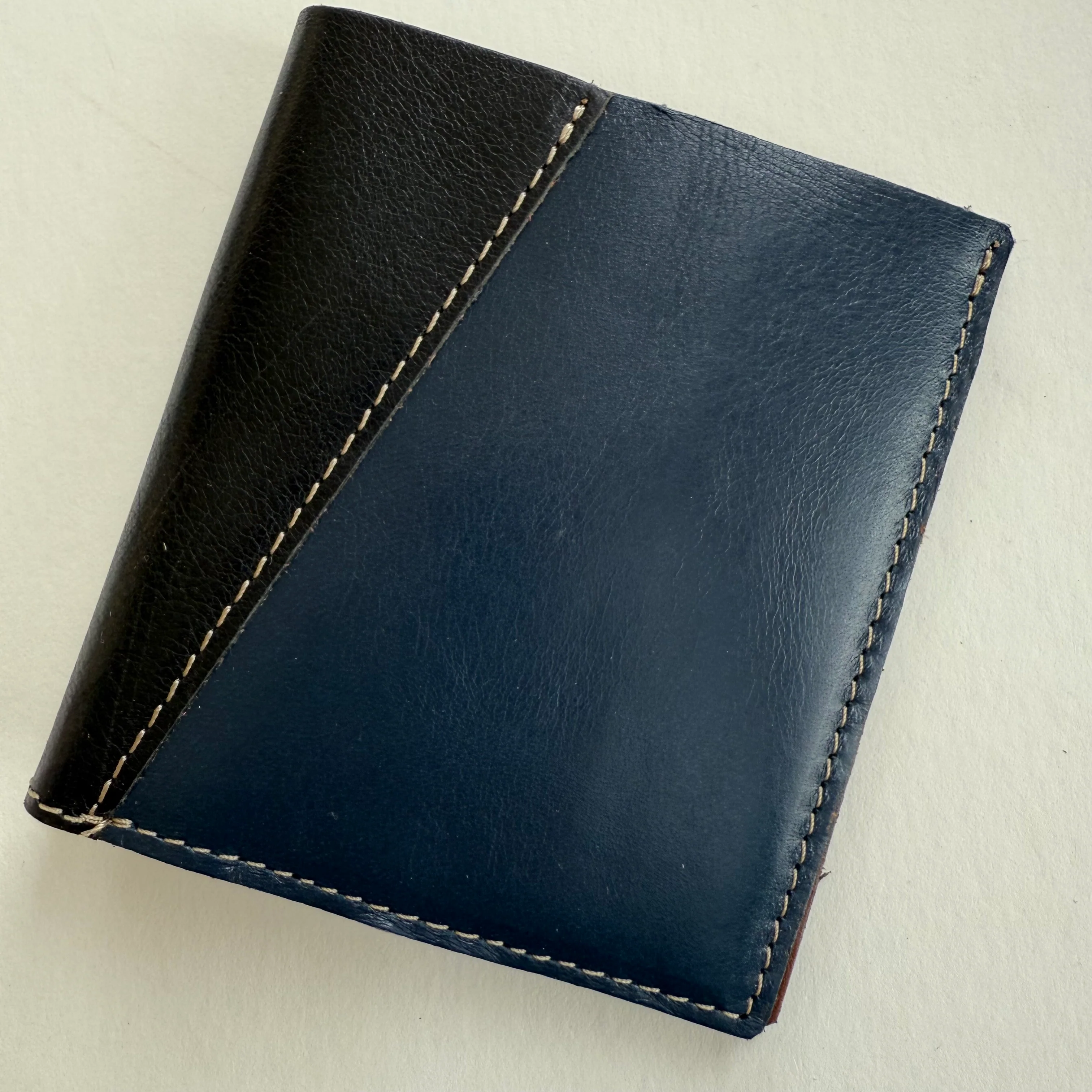 Soruka - Eli Bi-fold Wallet, Blue & Black