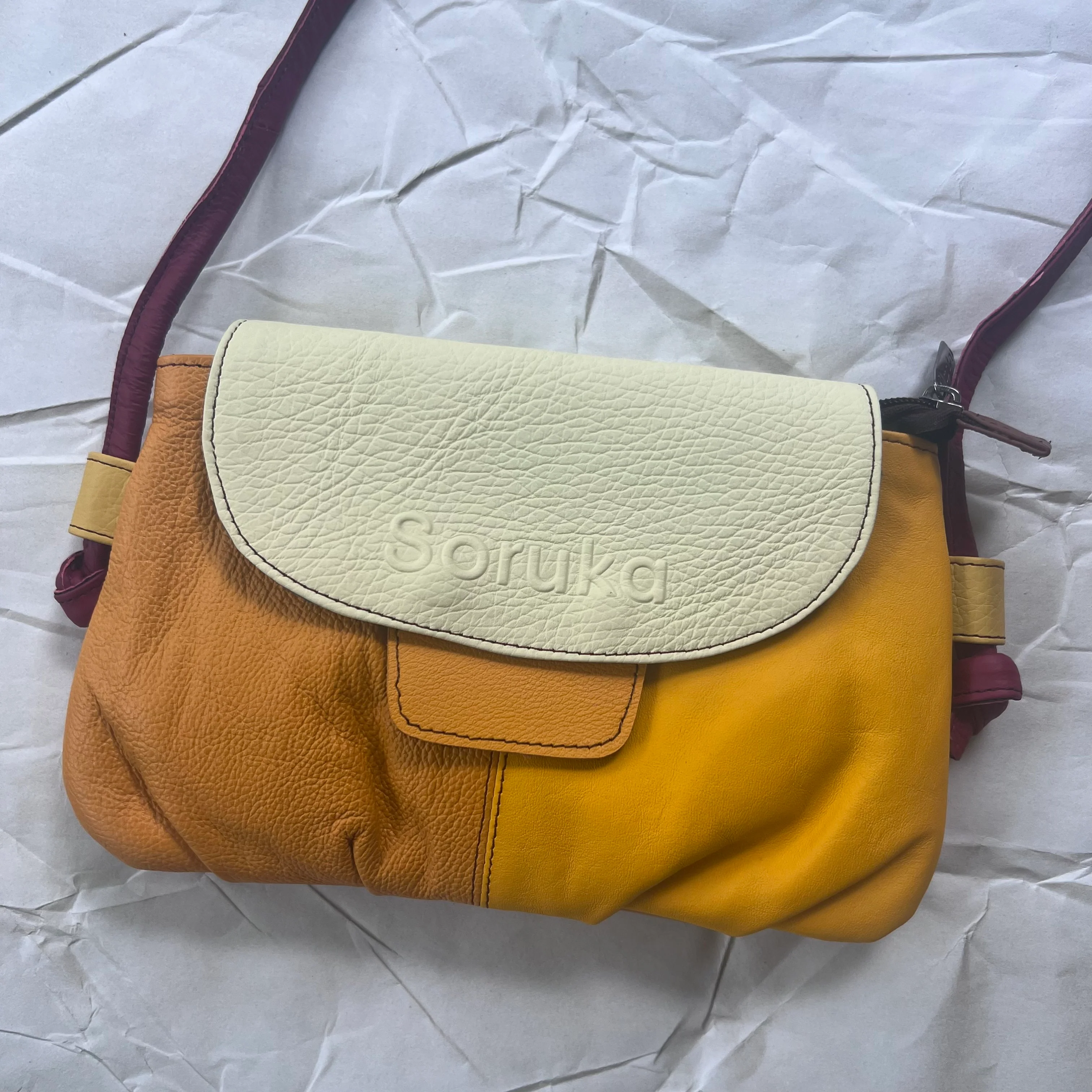 Soruka - Gianna Crossbody Purse, Sunshine - Image 2