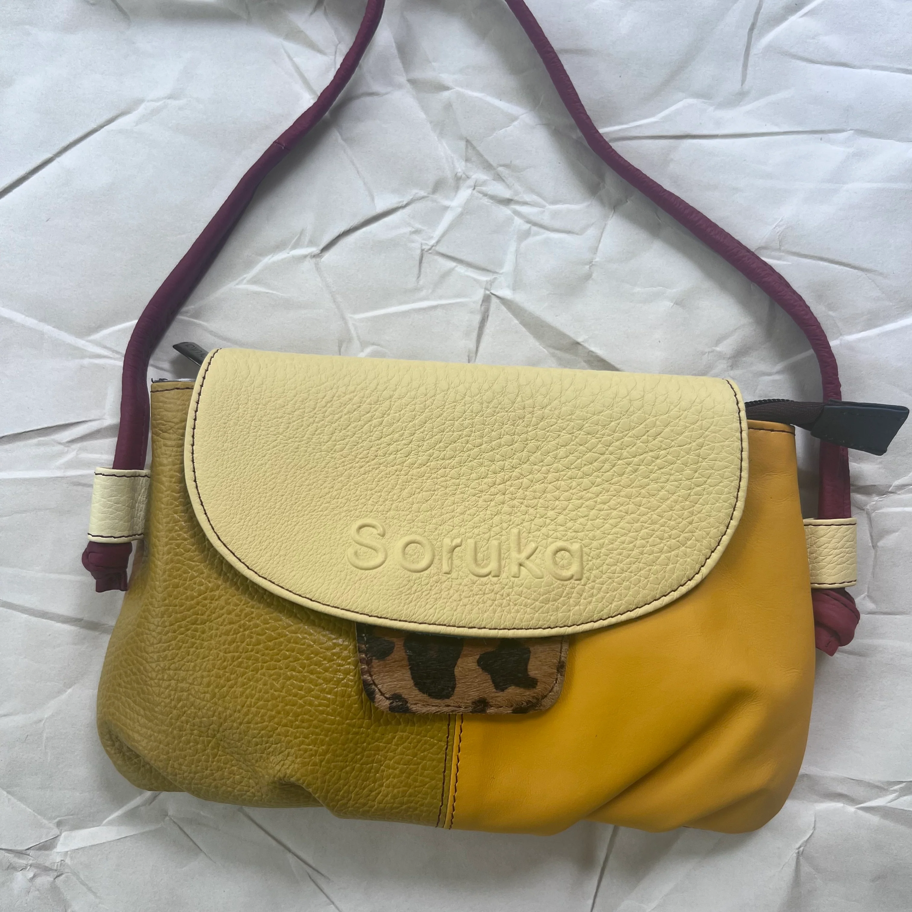 Soruka - Gianna Crossbody Purse, Wheat