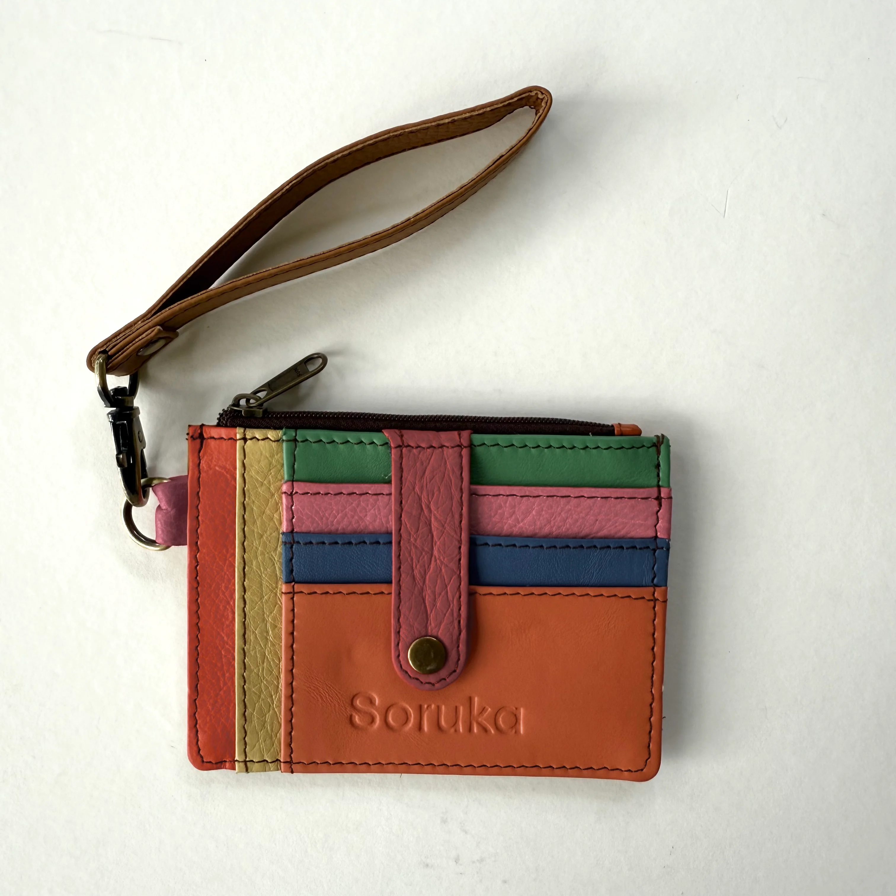 Soruka - Gigi Cardholder Wristlet, Coral