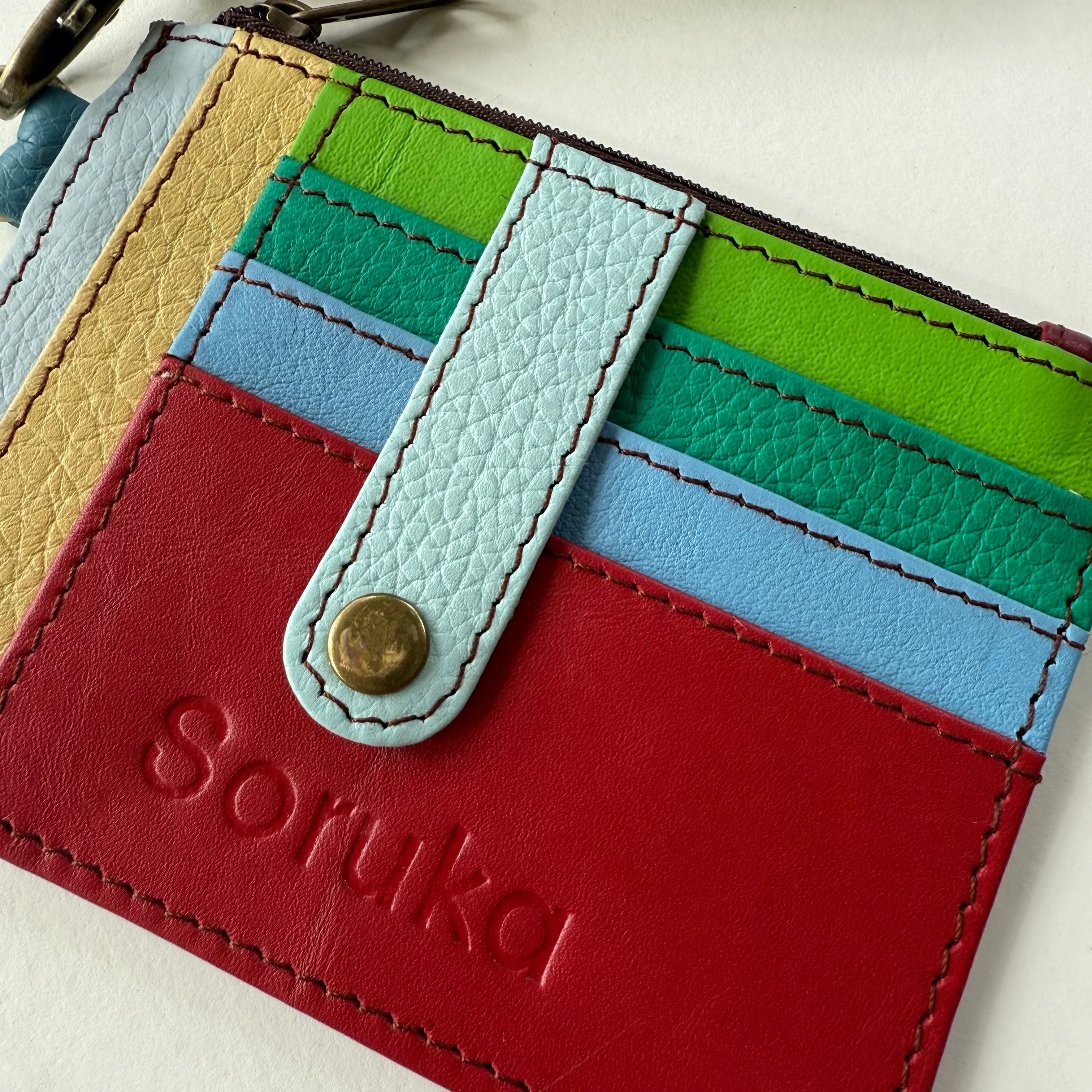 Soruka - Gigi Cardholder Wristlet, Red - Image 2