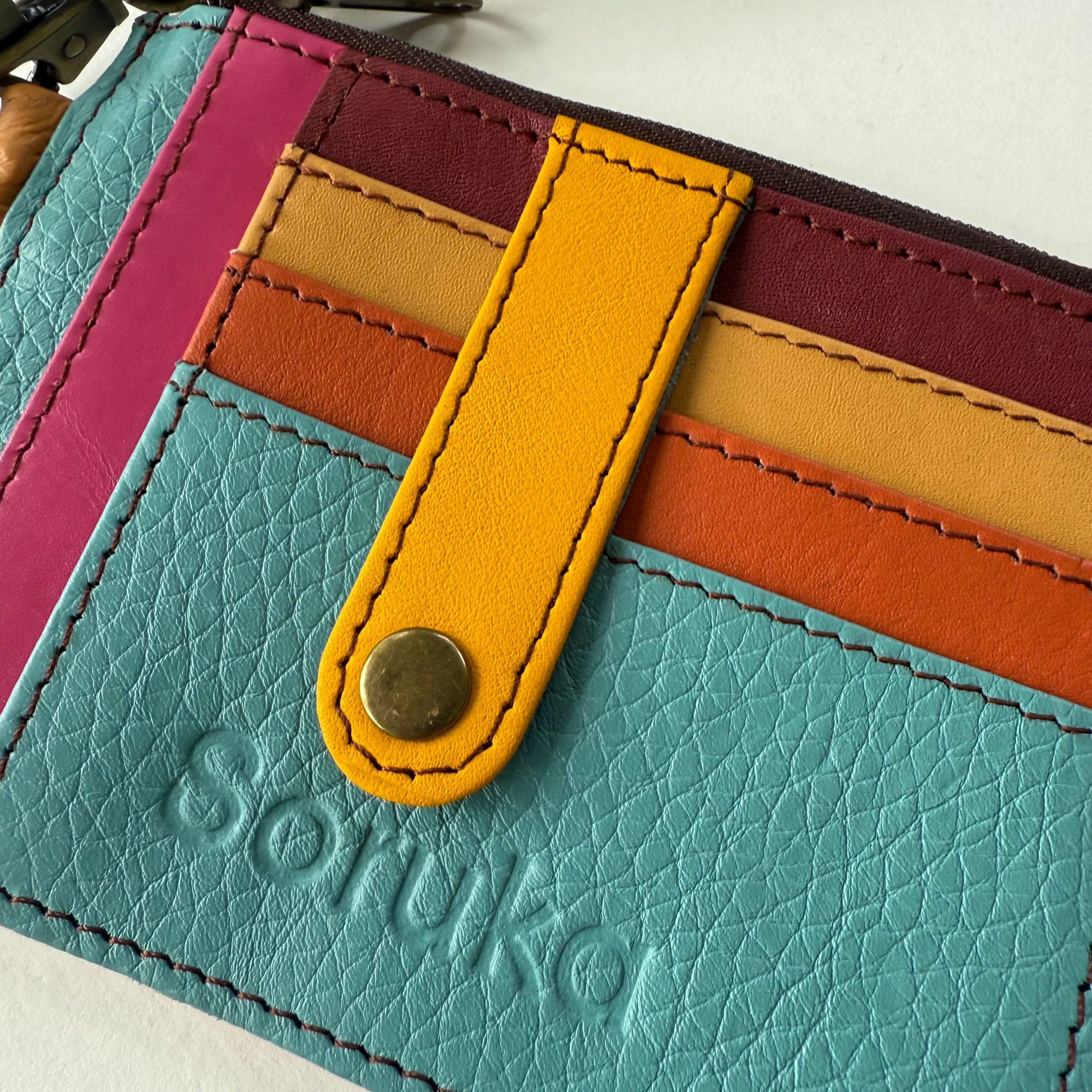Soruka - Gigi Cardholder Wristlet, Teal - Image 2