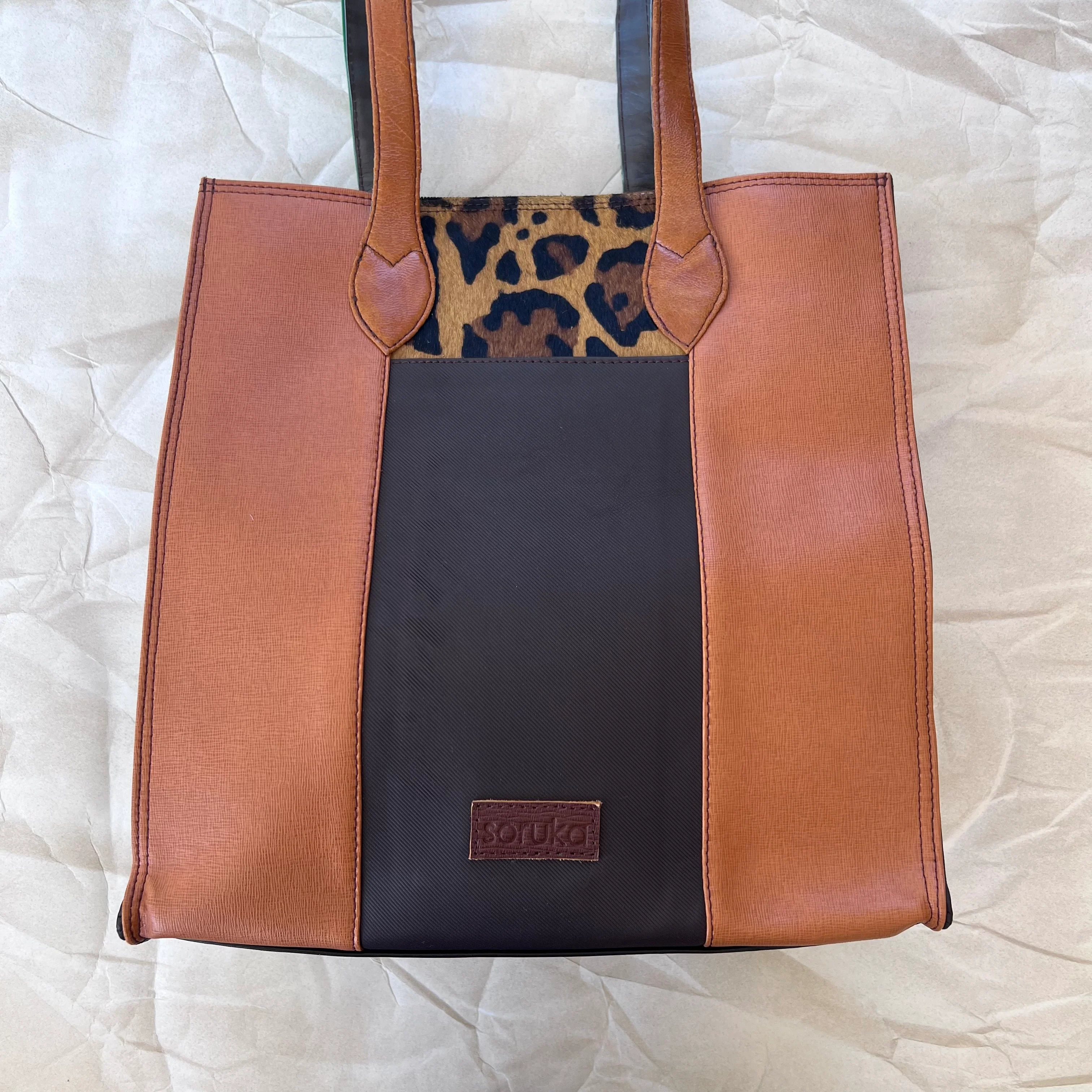Soruka - Giselle Tote, Camel & Sage