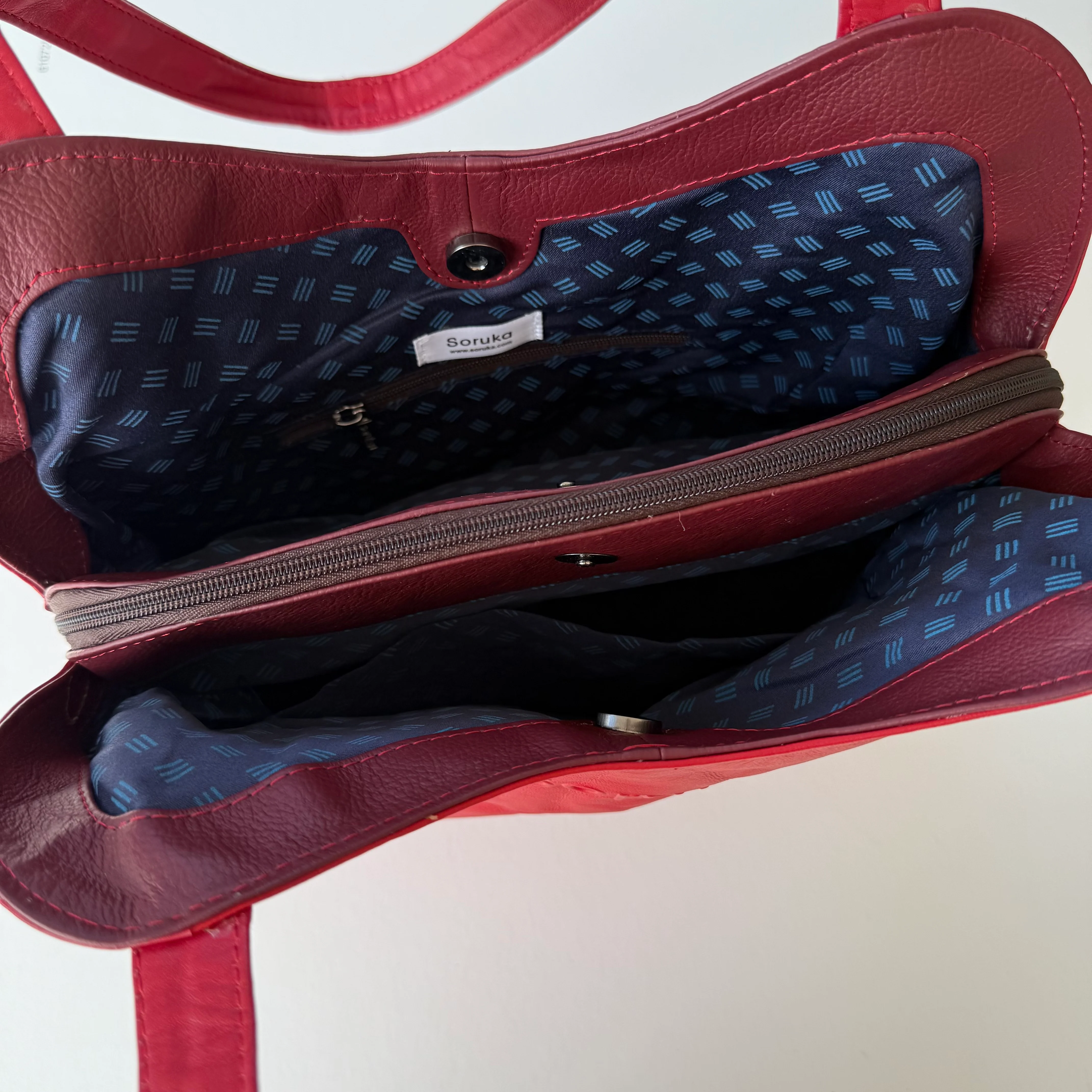 Soruka - Graciella Shoulder Bag, Crimson - Image 5