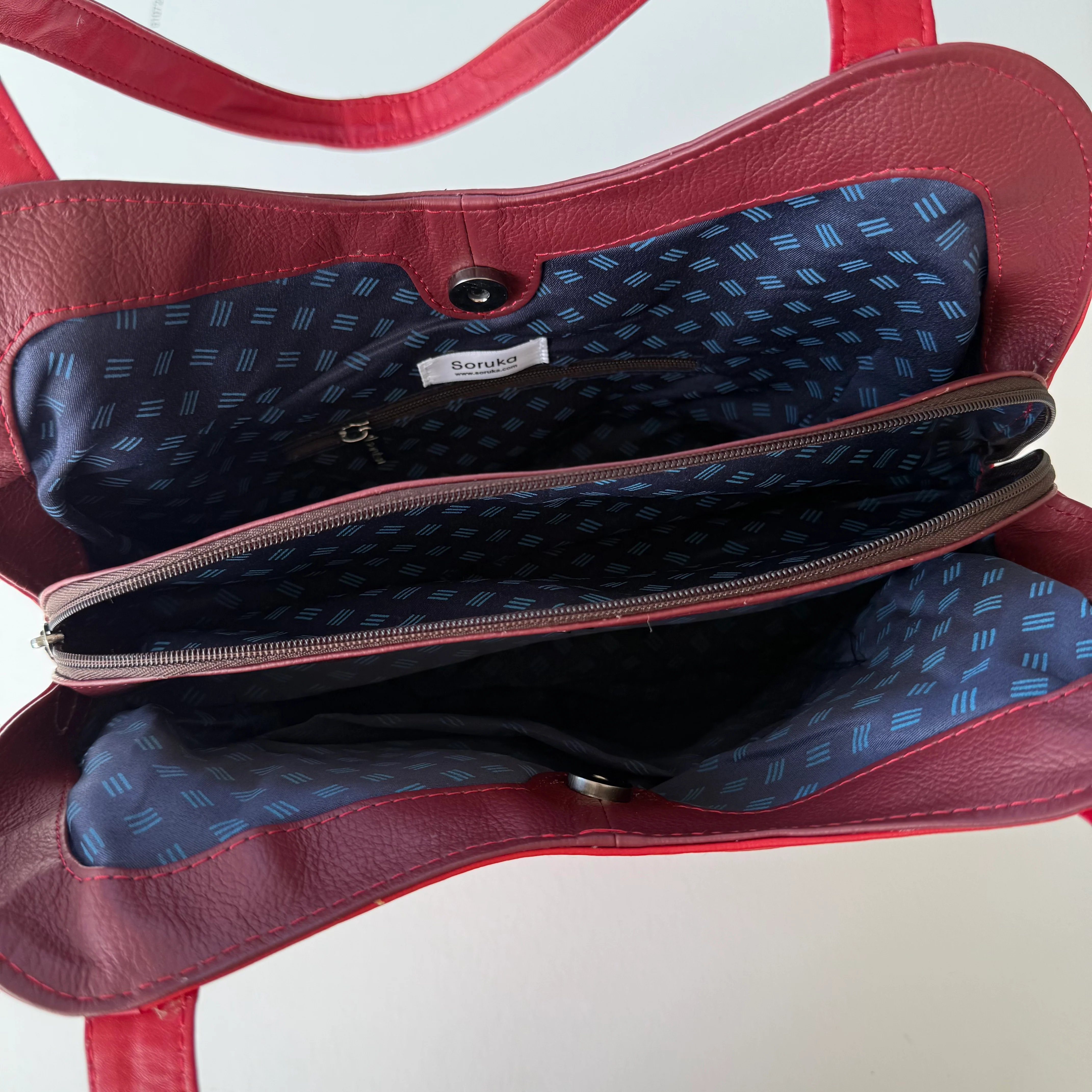 Soruka - Graciella Shoulder Bag, Crimson - Image 6