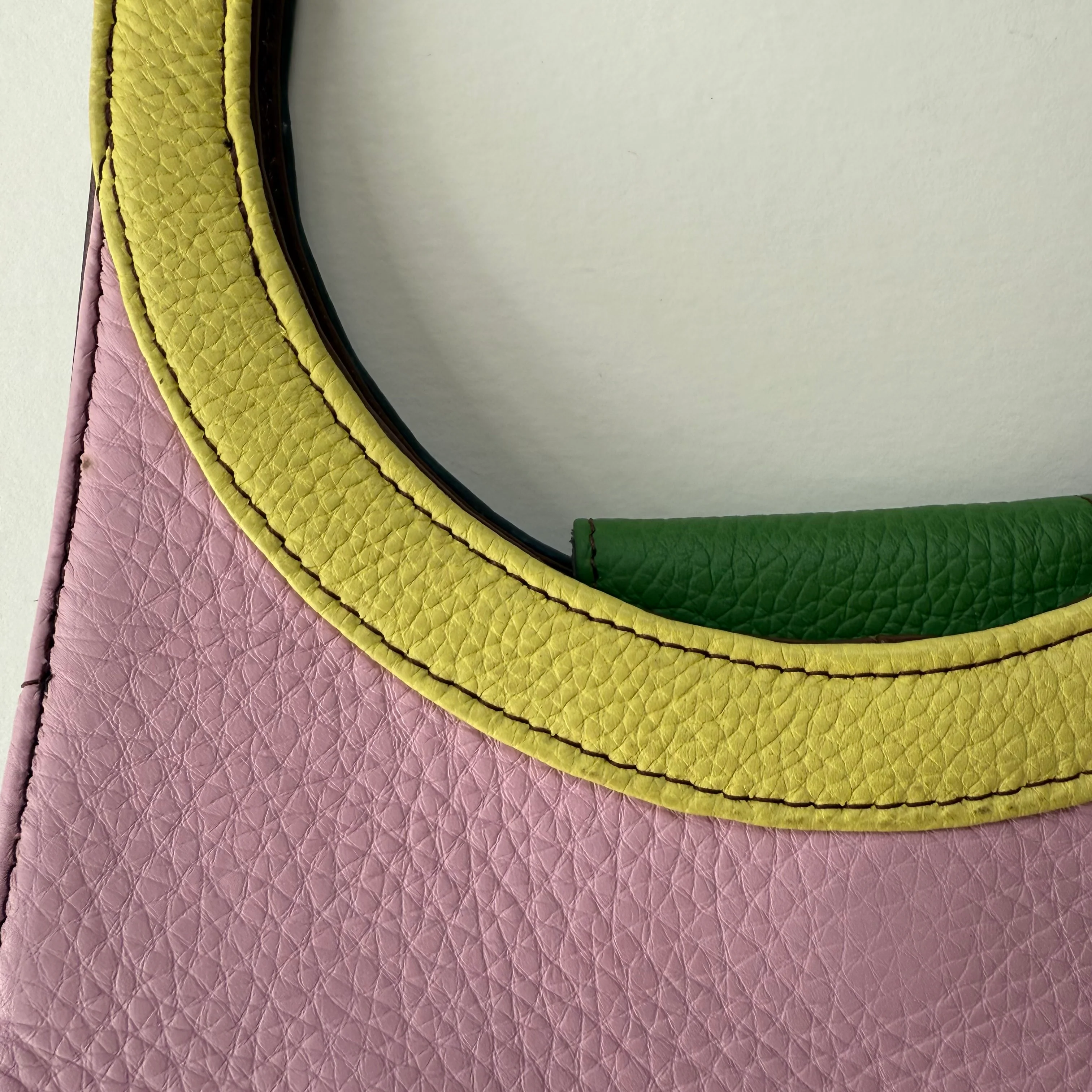 Soruka - Honey Hand Bag, Pink & Yellow - Image 3