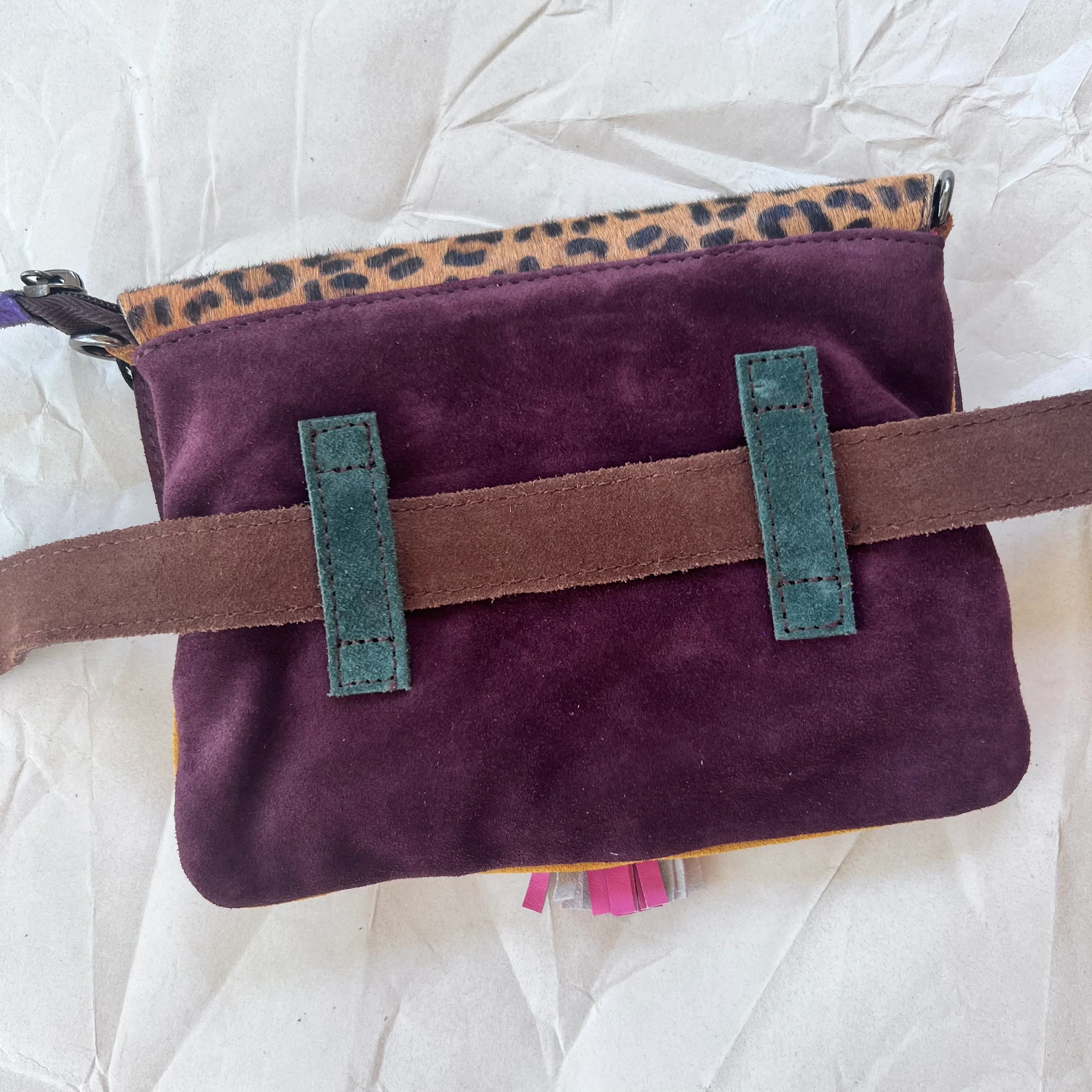 Soruka - Juliette Belt Bag, Pink Tassel - Image 3
