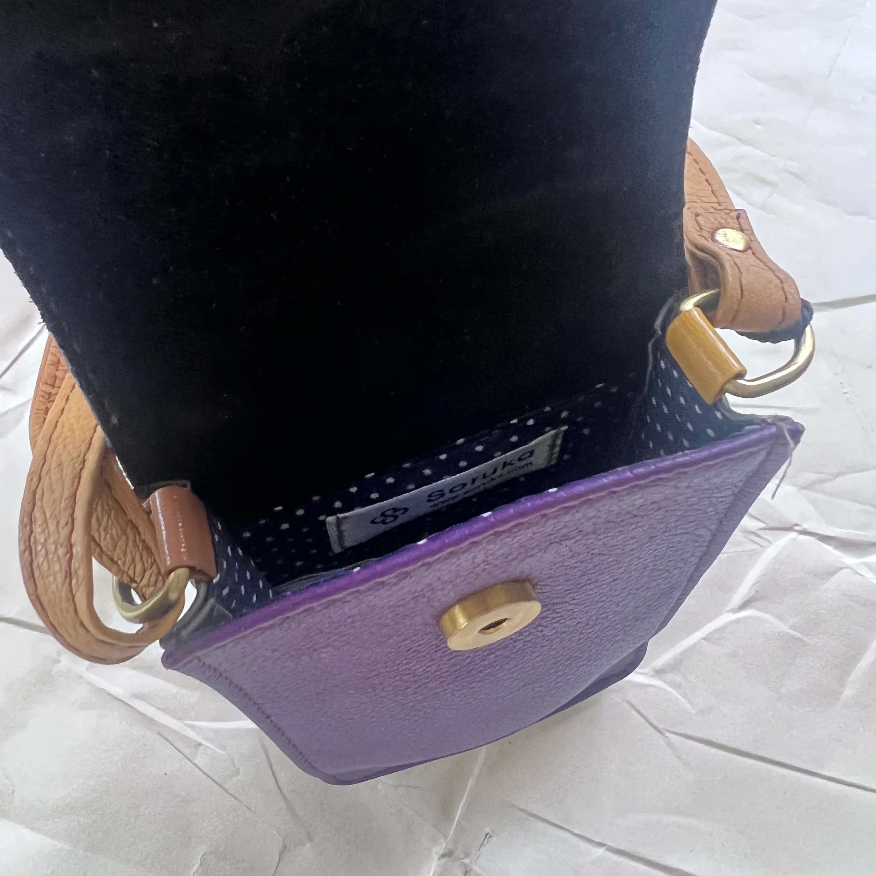 Soruka - Miley Phone Bag, Eggplant - Image 6