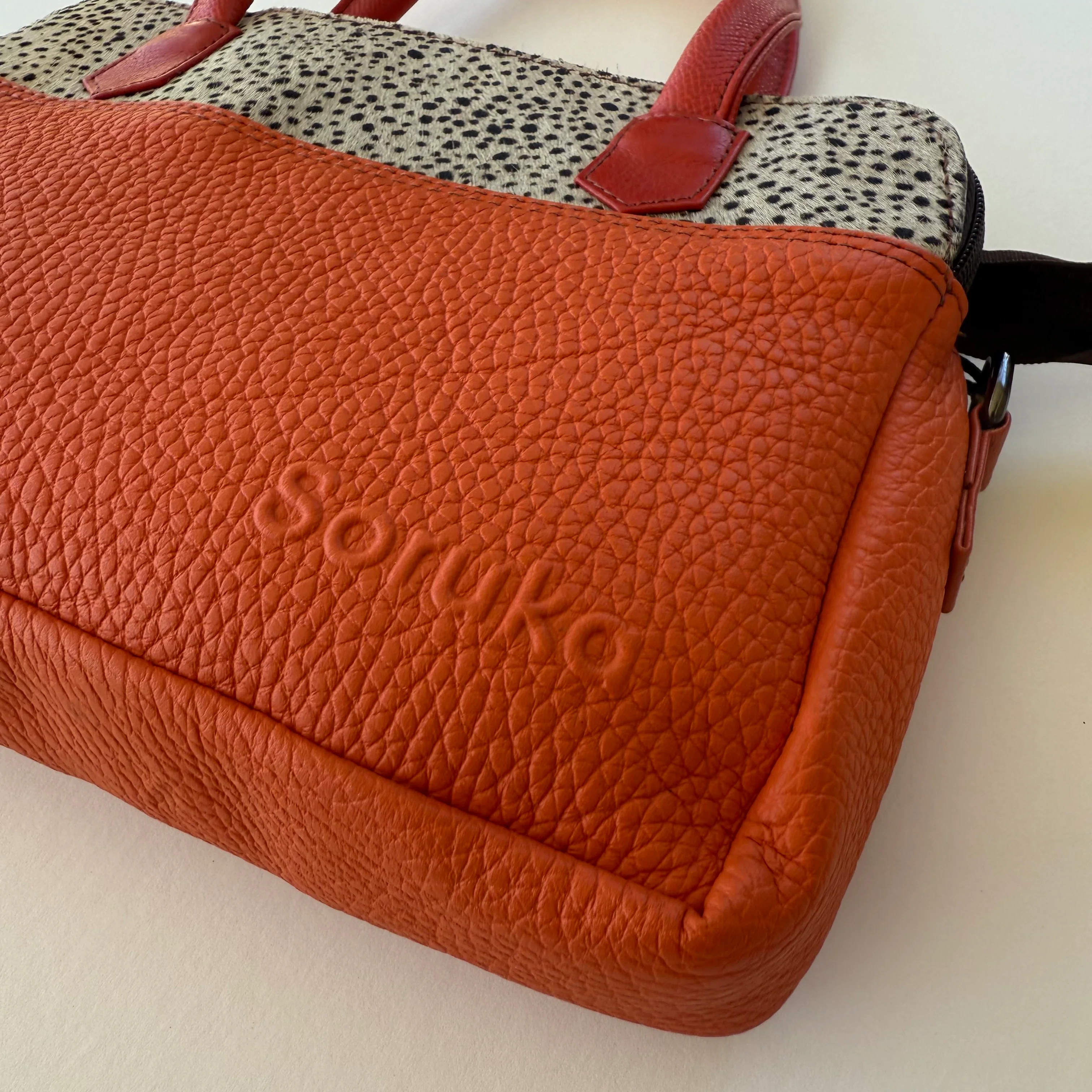 Soruka - Millie Small Crossbody Bag, Cantaloupe - Image 2
