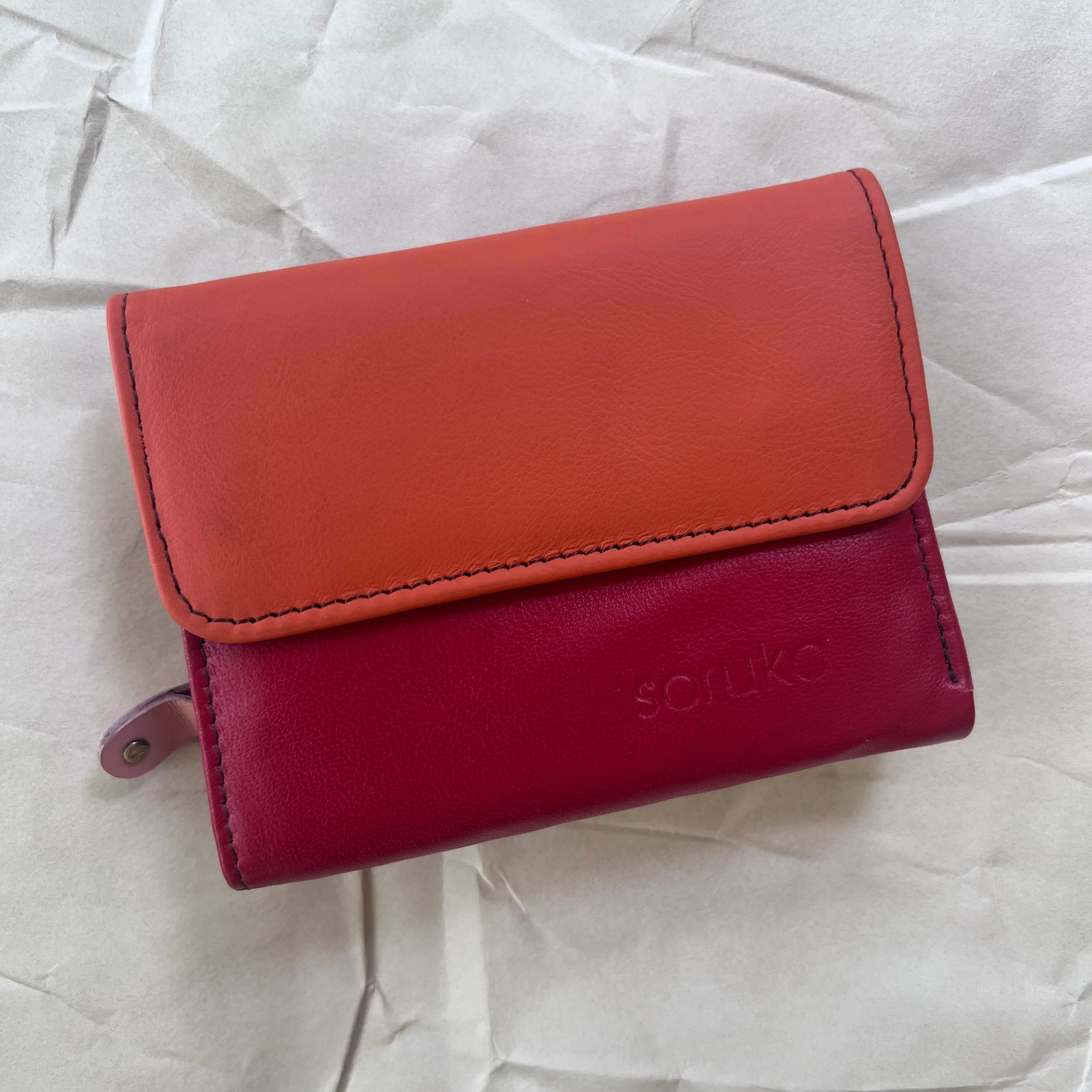 Soruka - Rings Wallet, Cranberry
