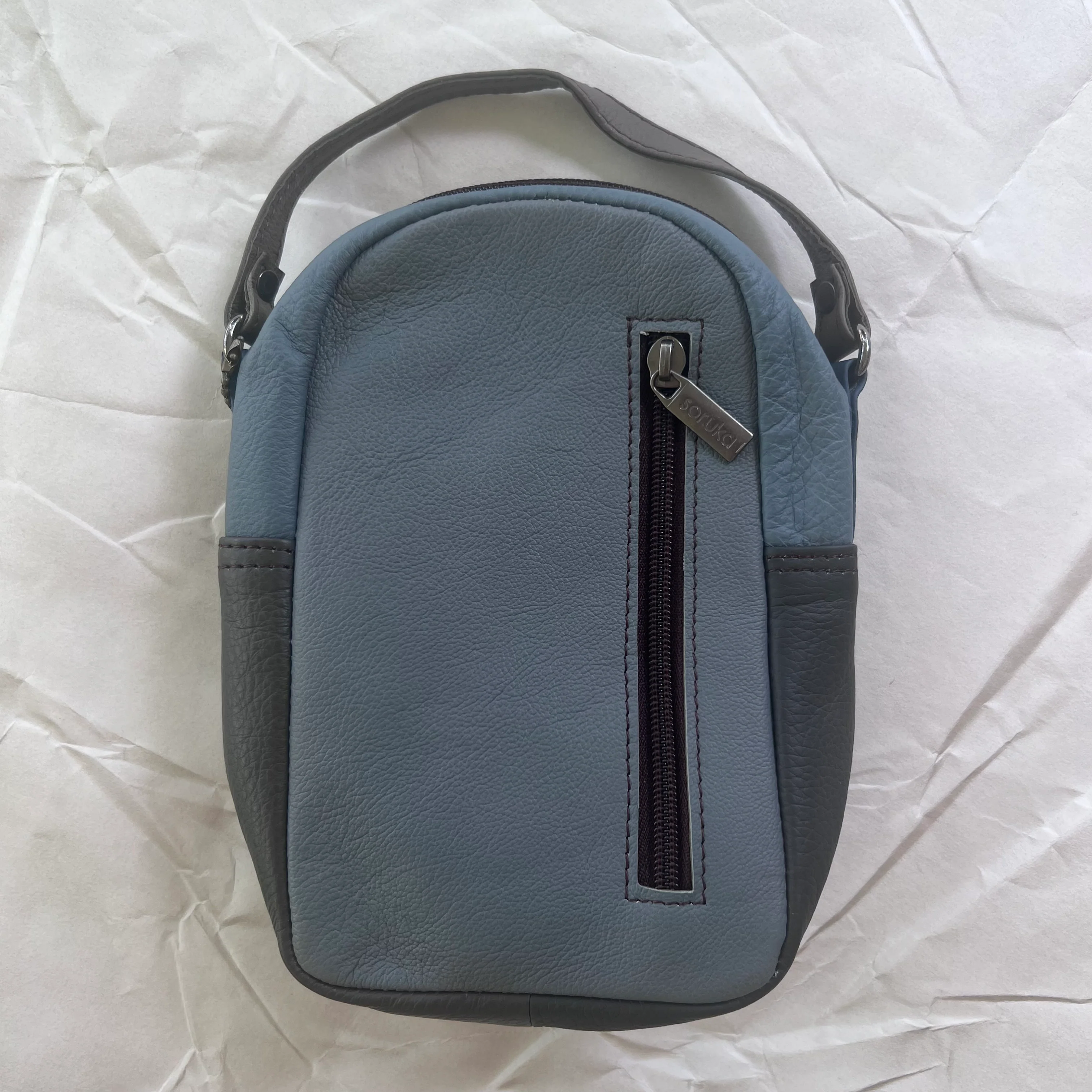 Soruka - Ruth Small Backpack Crossbody, Berry & Forest - Image 4