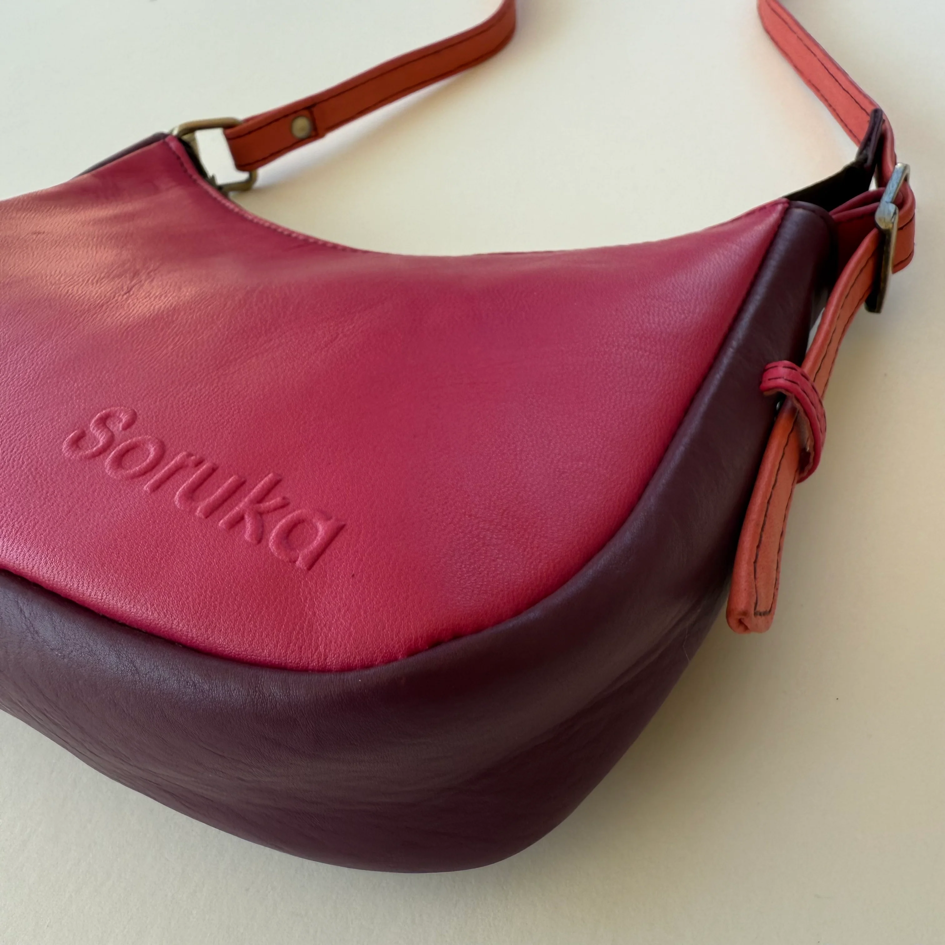 Soruka - Tori Shoulder Bag, Bright Pink - Image 2