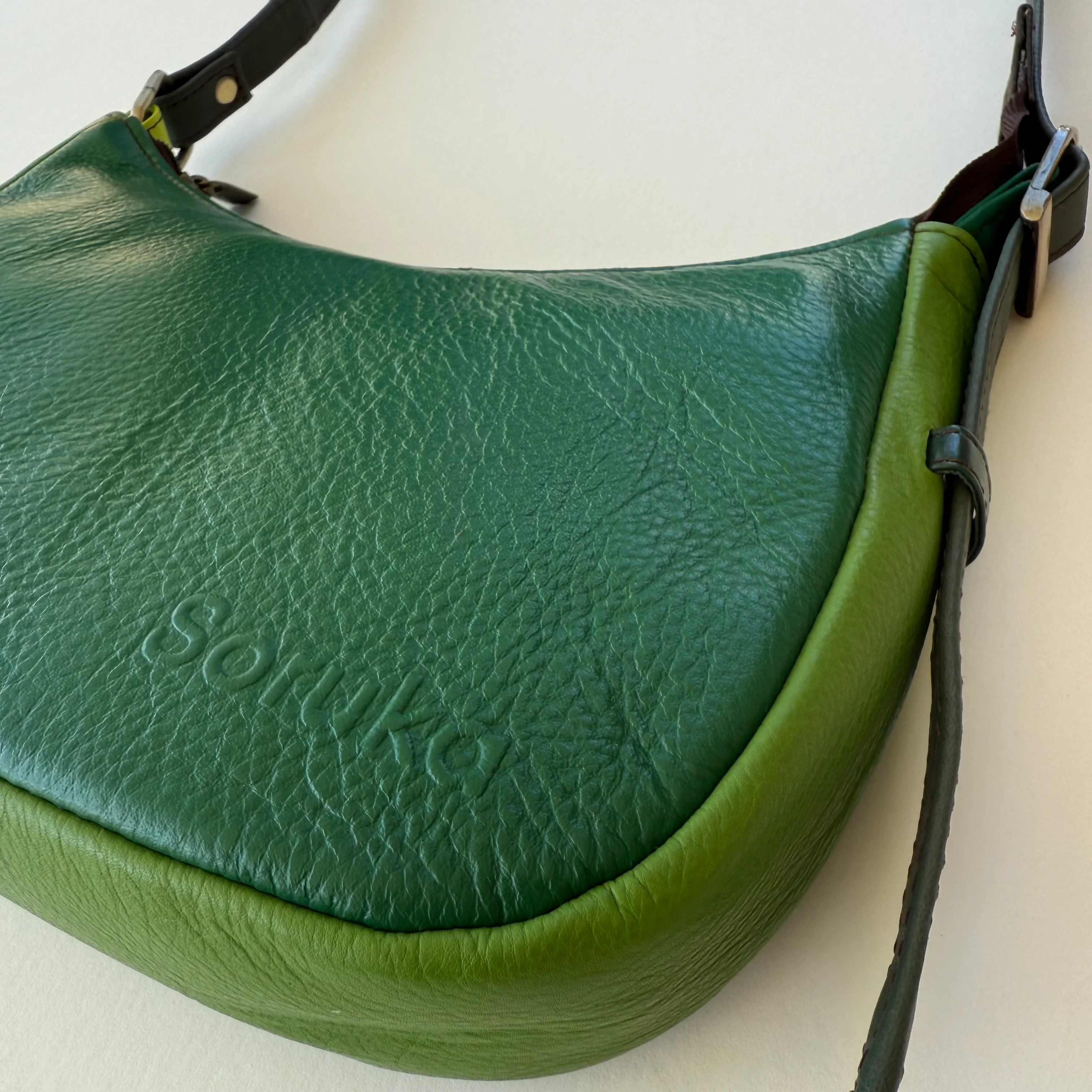 Soruka - Tori Shoulder Bag, Emerald Green - Image 2