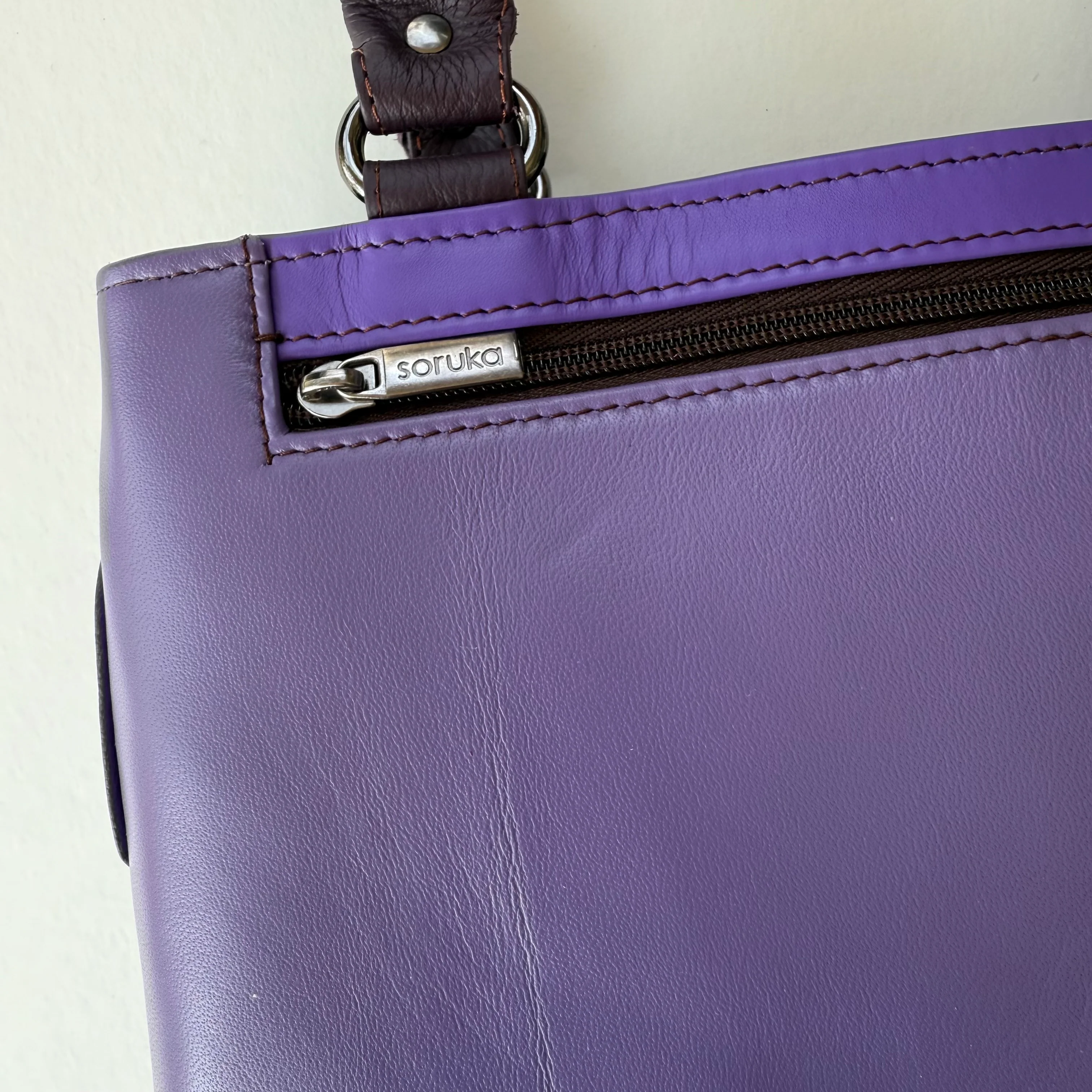 Soruka - Vega Shoulder Bag, Eggplant - Image 2