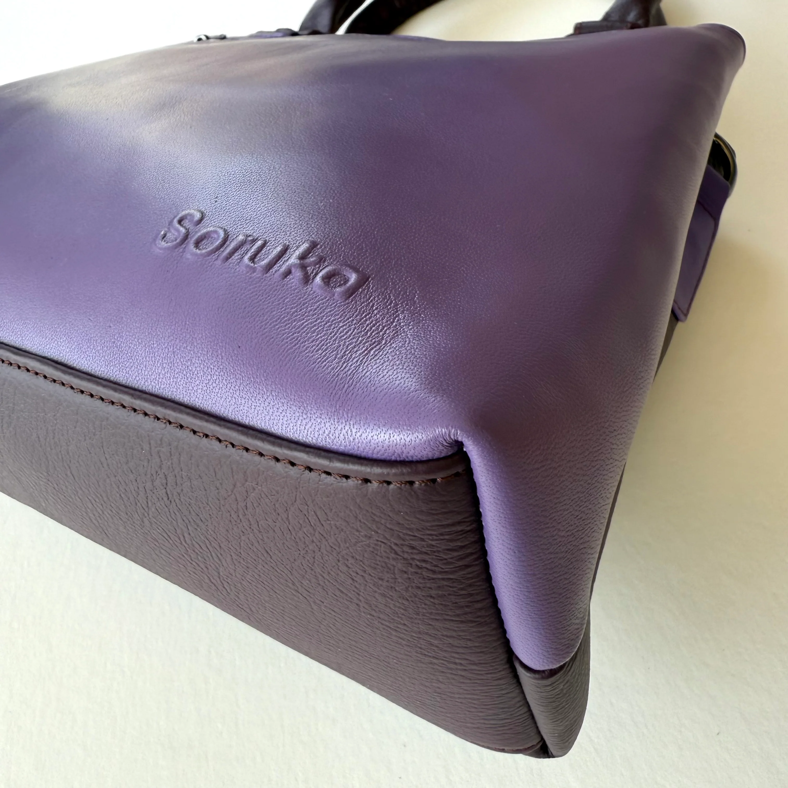 Soruka - Vega Shoulder Bag, Eggplant - Image 3
