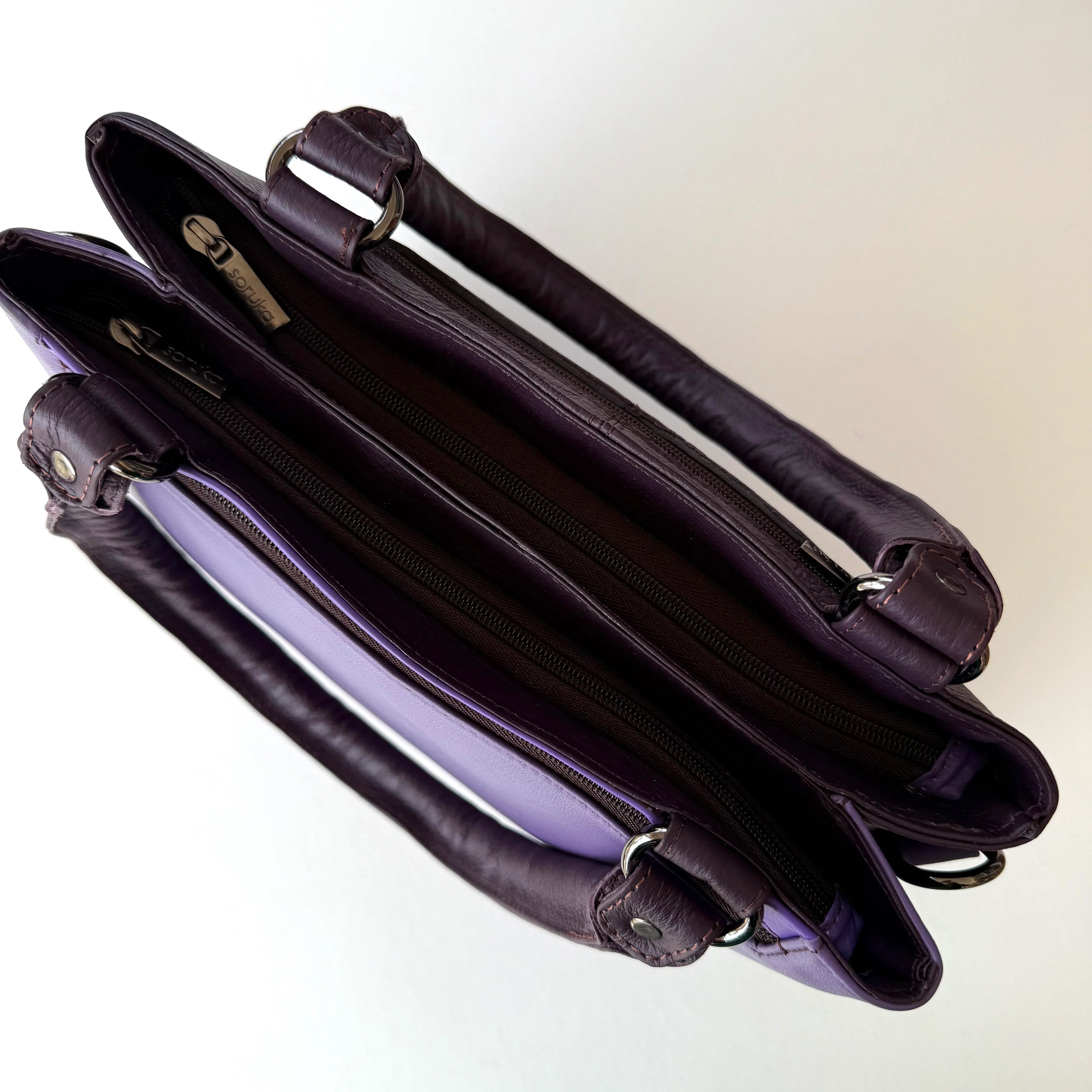 Soruka - Vega Shoulder Bag, Eggplant - Image 5