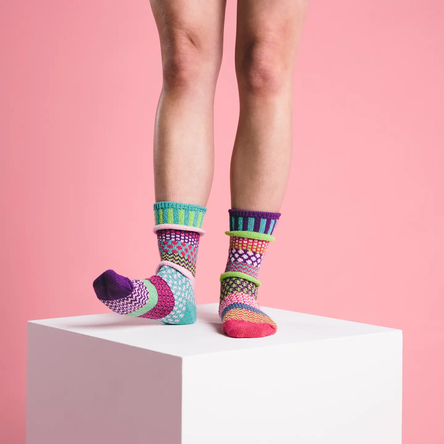 Solmate Socks - Dahlia Crew Socks - Image 5