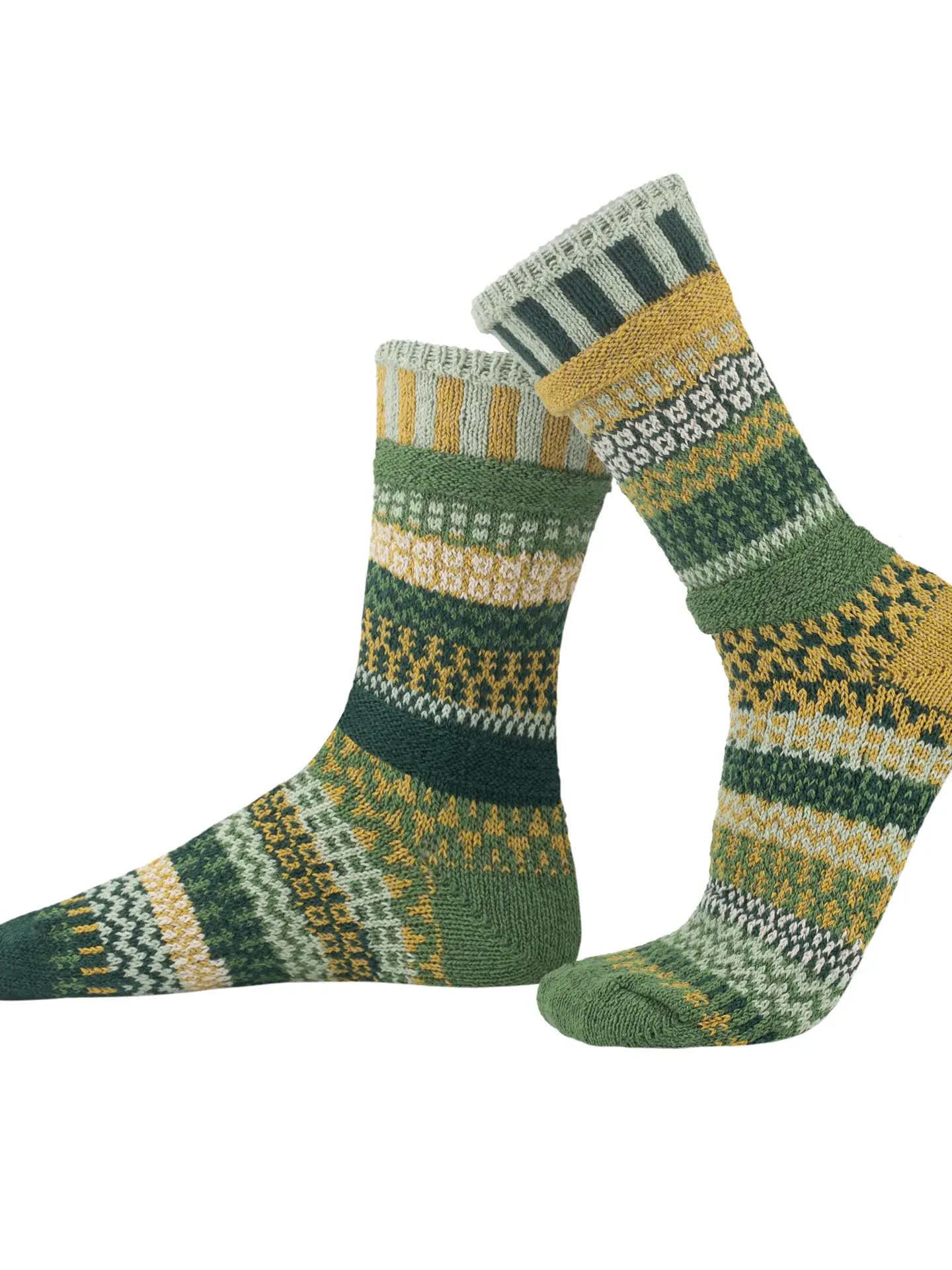 Solmate Socks - Fiddlehead Crew Socks - Image 4