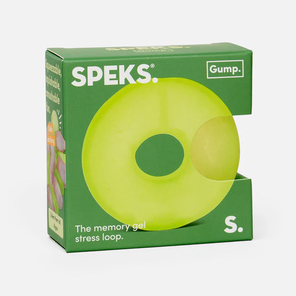 Speks - Gump Loop Memory Gel Stress Ball, Algae - Image 3