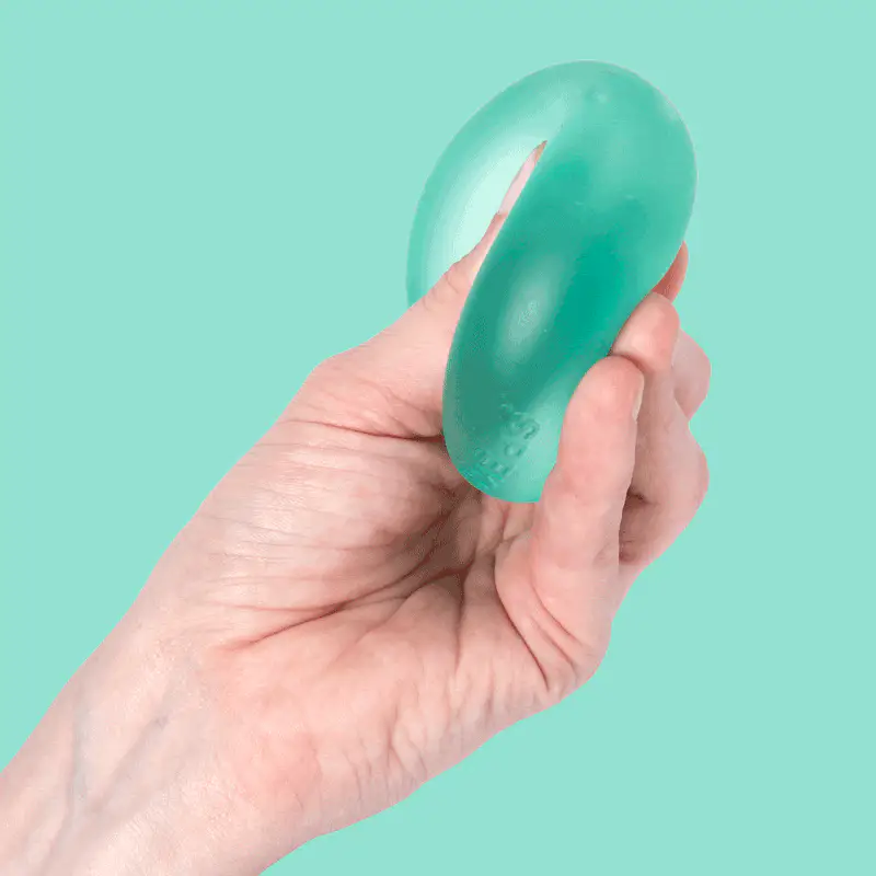 Speks - Gump Memory Gel Stress Ball, Sea Glass - Image 3
