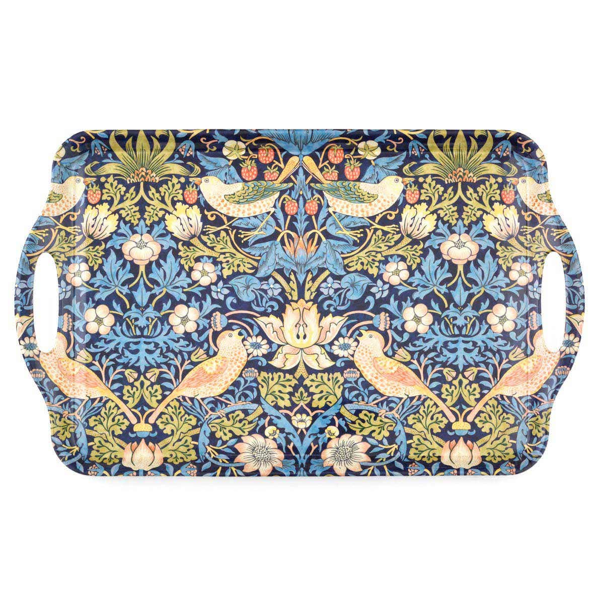 Spode - Strawberry Thief Blue Melamine Tray