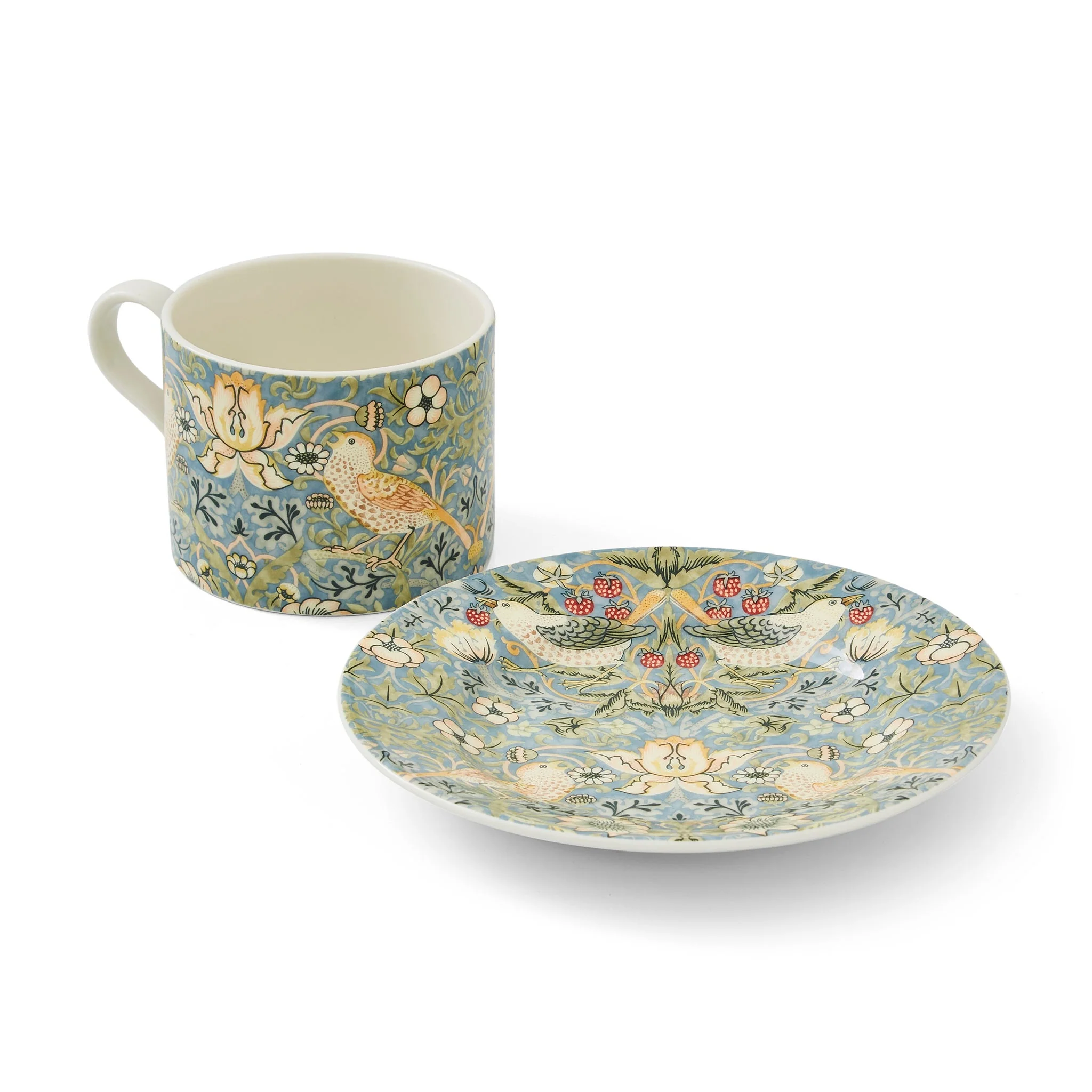 Spode - Strawberry Thief Teacup & Saucer - Image 3