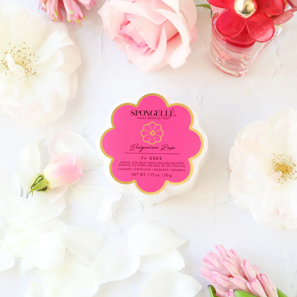 Spongelle - Bulgarian Rose Daisy Spongette