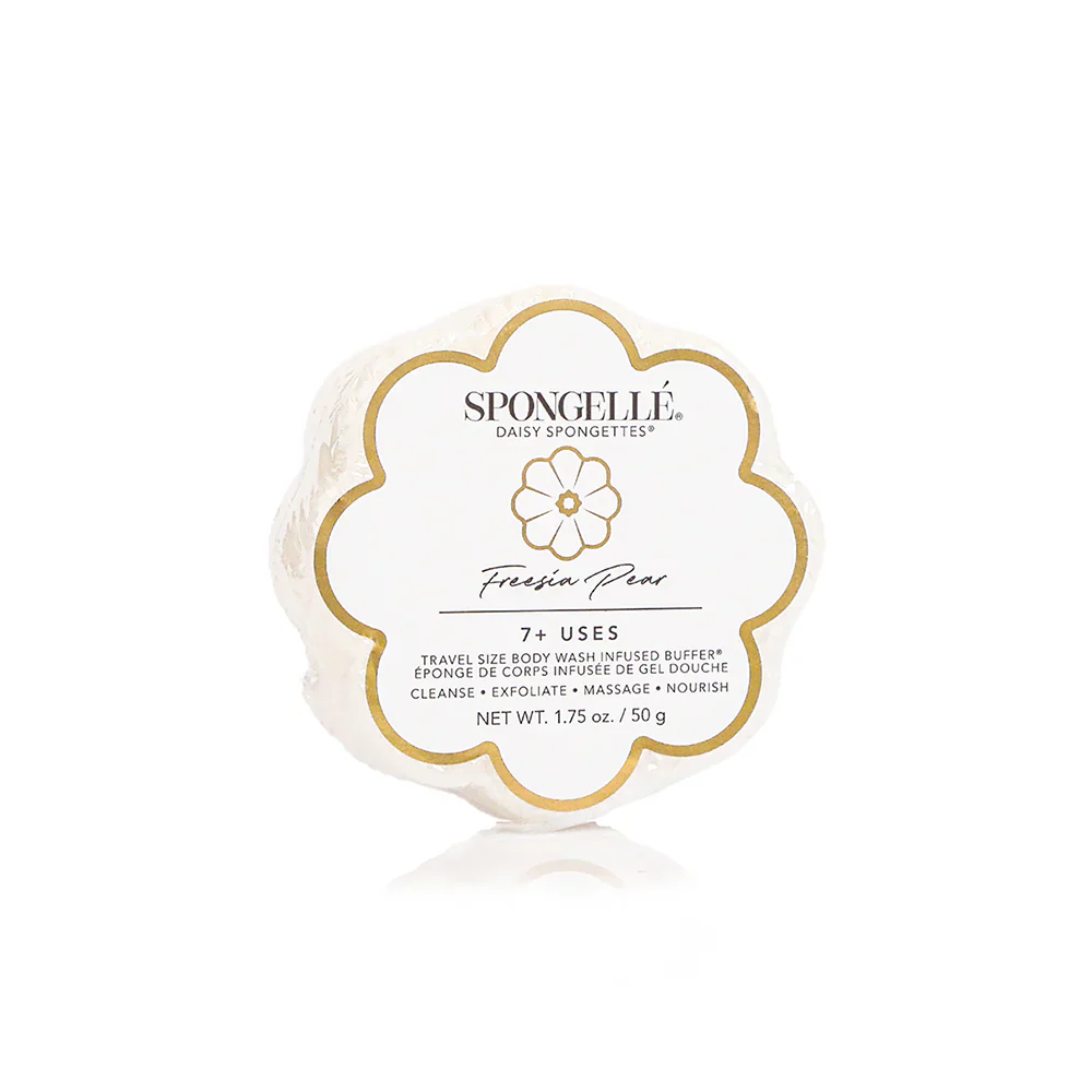 Spongelle - Freesia Pear Daisy Spongette - Image 2