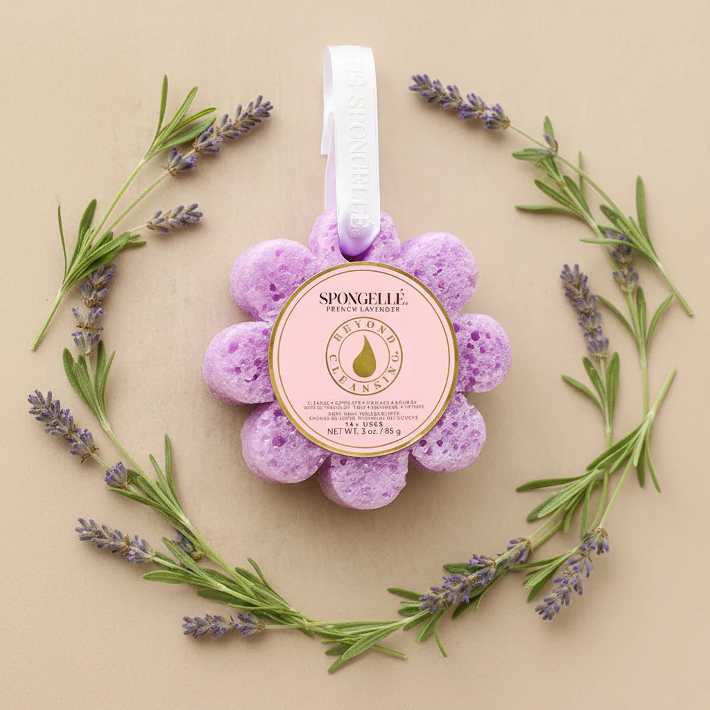 Spongelle - French Lavender Wild Flower Bath Sponge