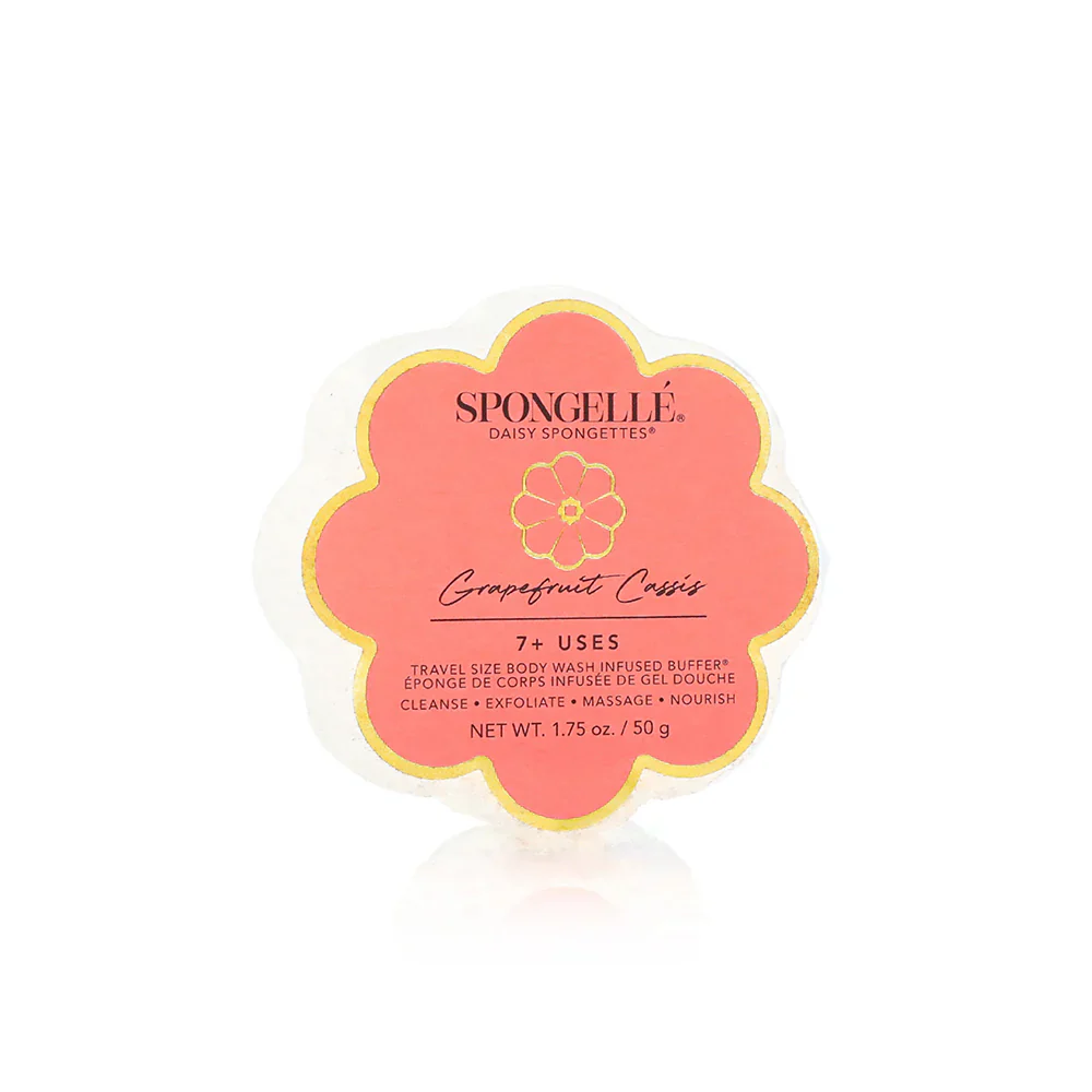 Spongelle - Grapefruit Cassis Daisy Spongette - Image 2