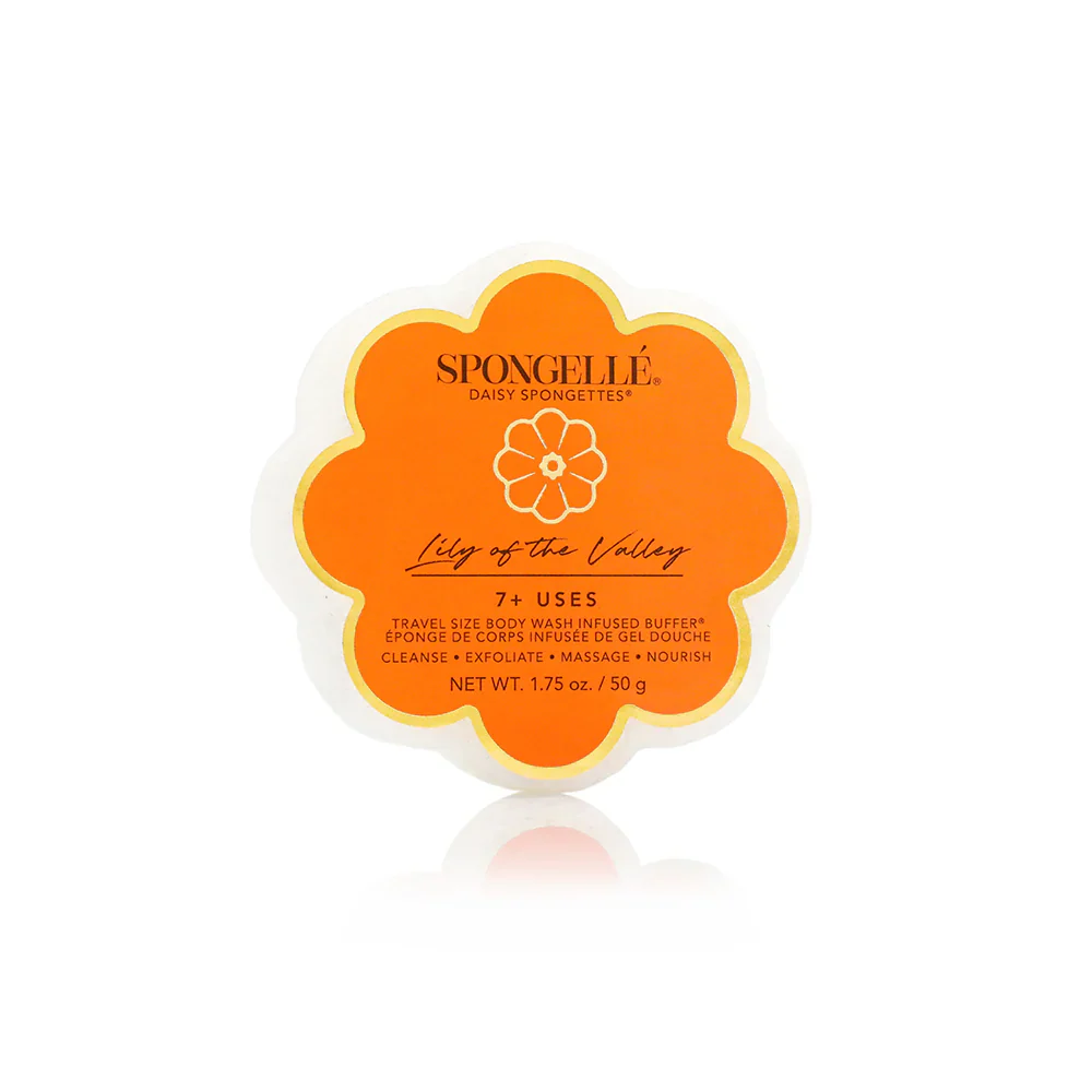 Spongelle - Lily of the Valley Daisy Spongette - Image 2