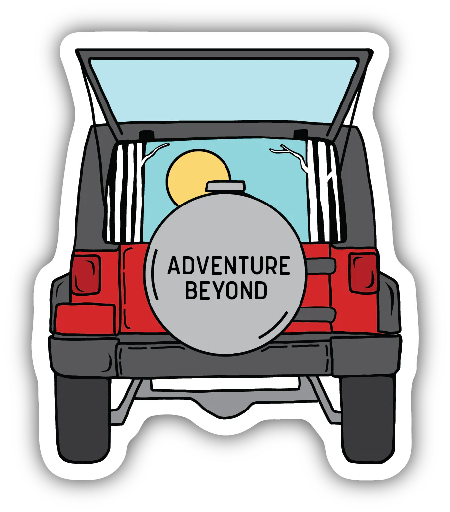 Stickers Northwest - Adventure Jeep Sticker
