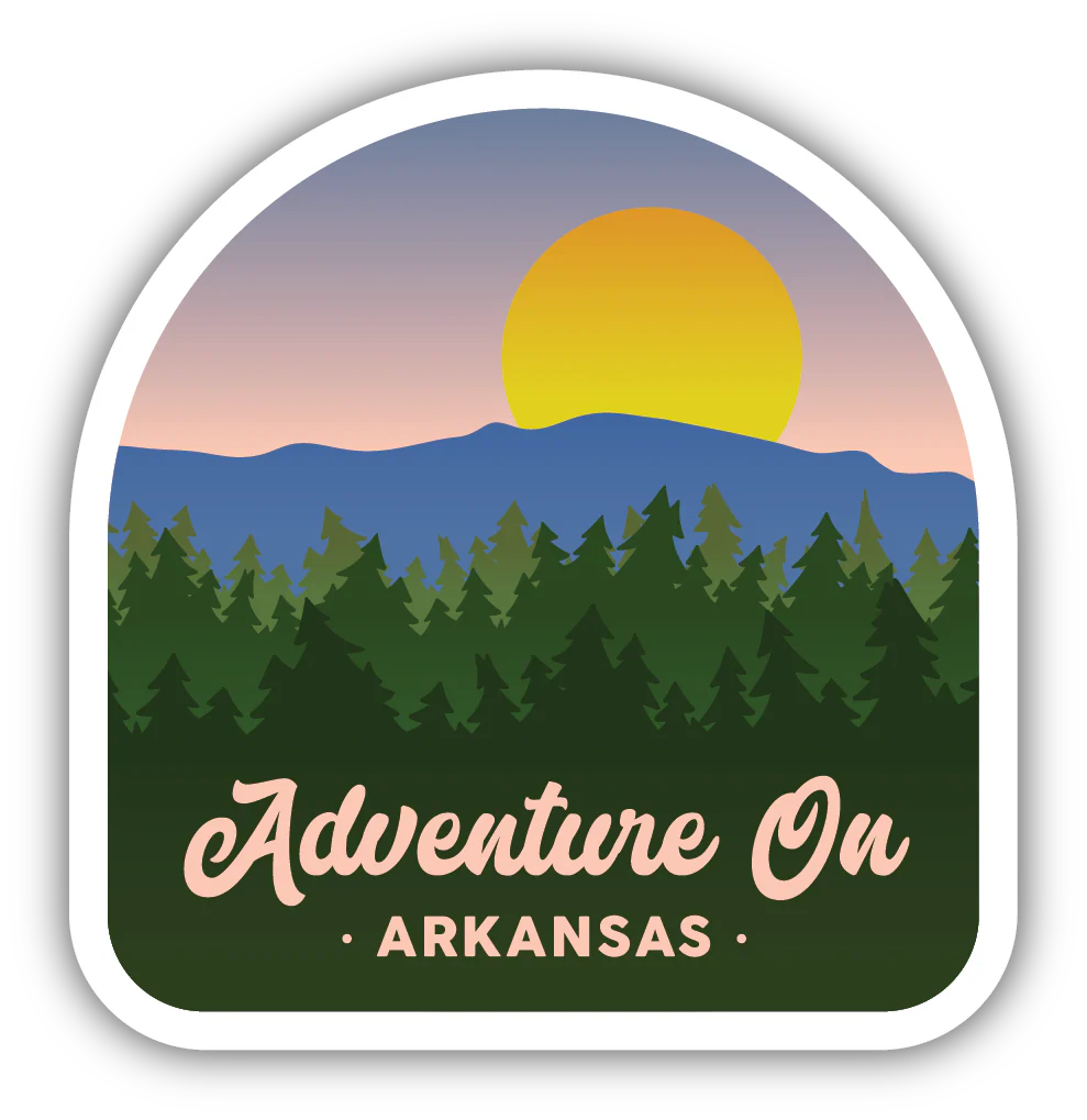 Stickers Northwest - Arkansas, Adventure on Arch Sticker