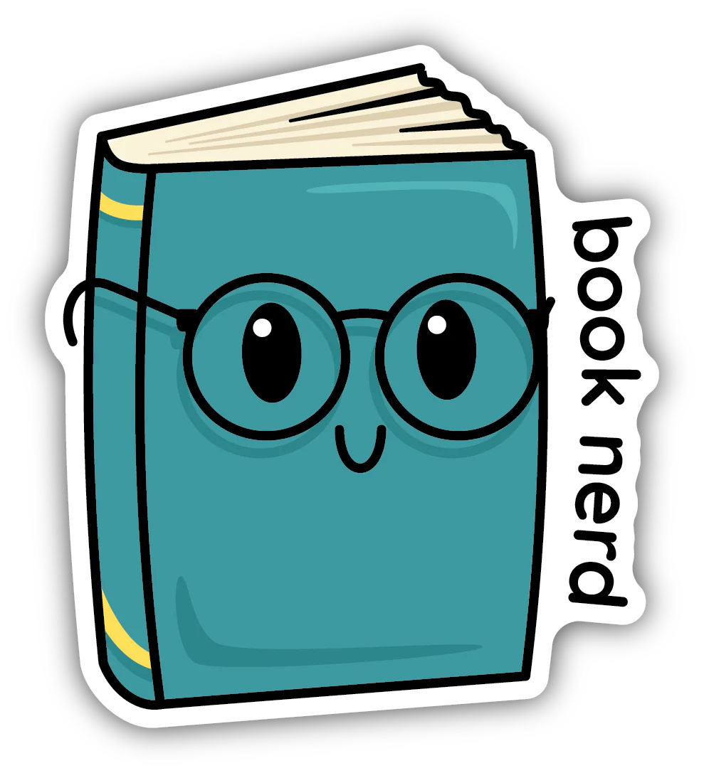 Stickers Northwest - Book Nerd Sticker